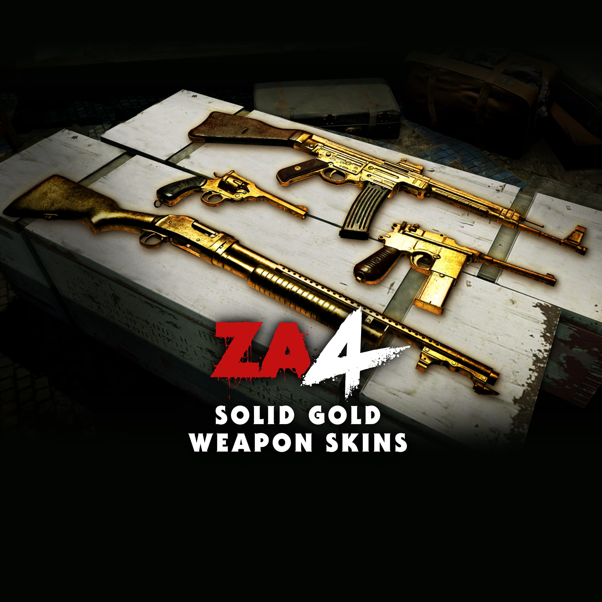 Zombie Army 4: Solid Gold Weapon Skins