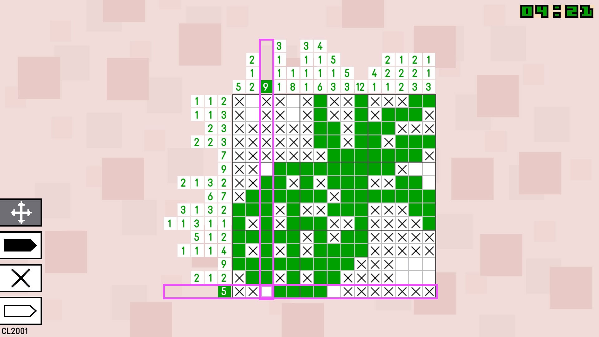 #2. Pic-a-Pix Classic 2 (PlayStation) 由: Lightwood Games