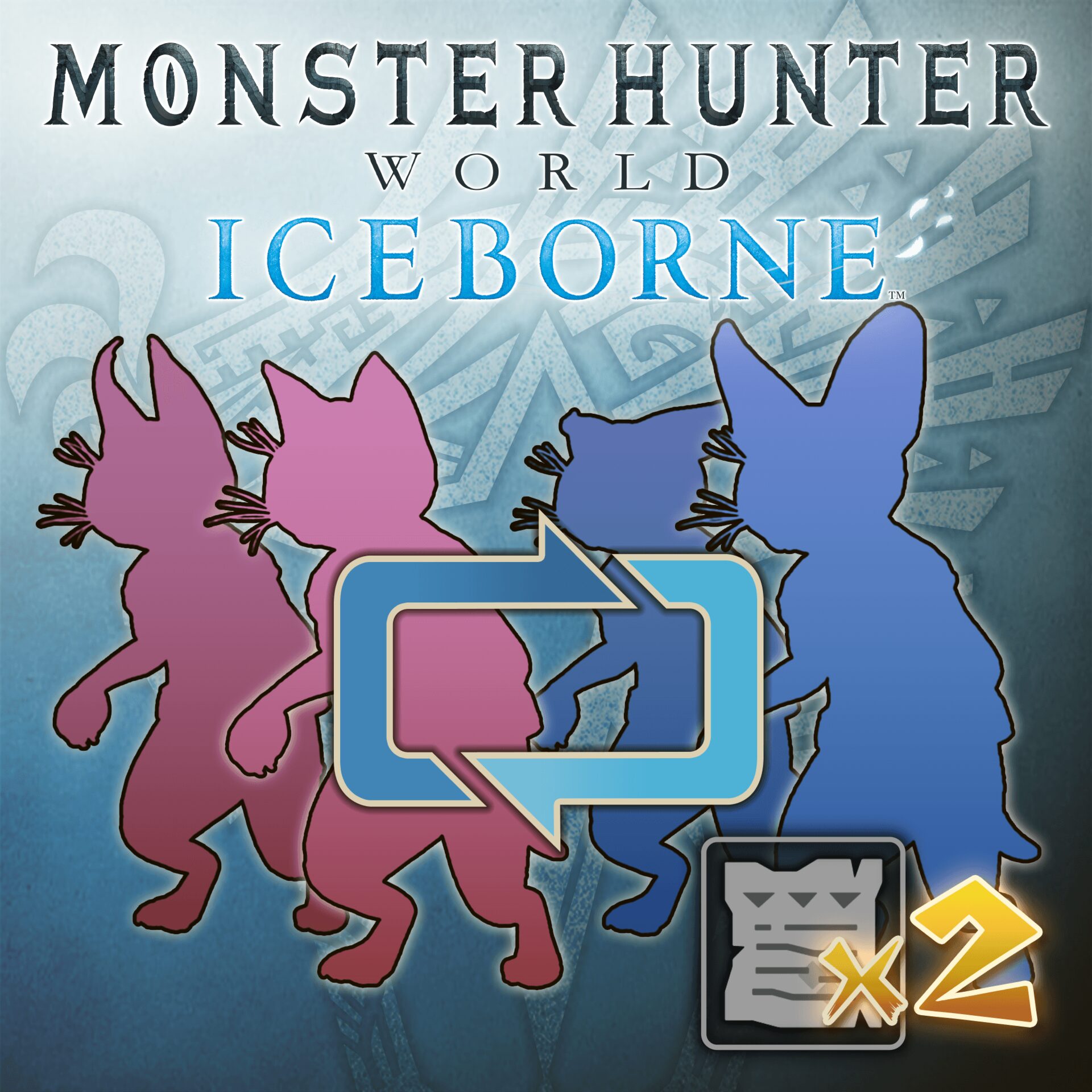 MHW:Iceborne - Palico Edit Voucher: Two-Voucher Pack