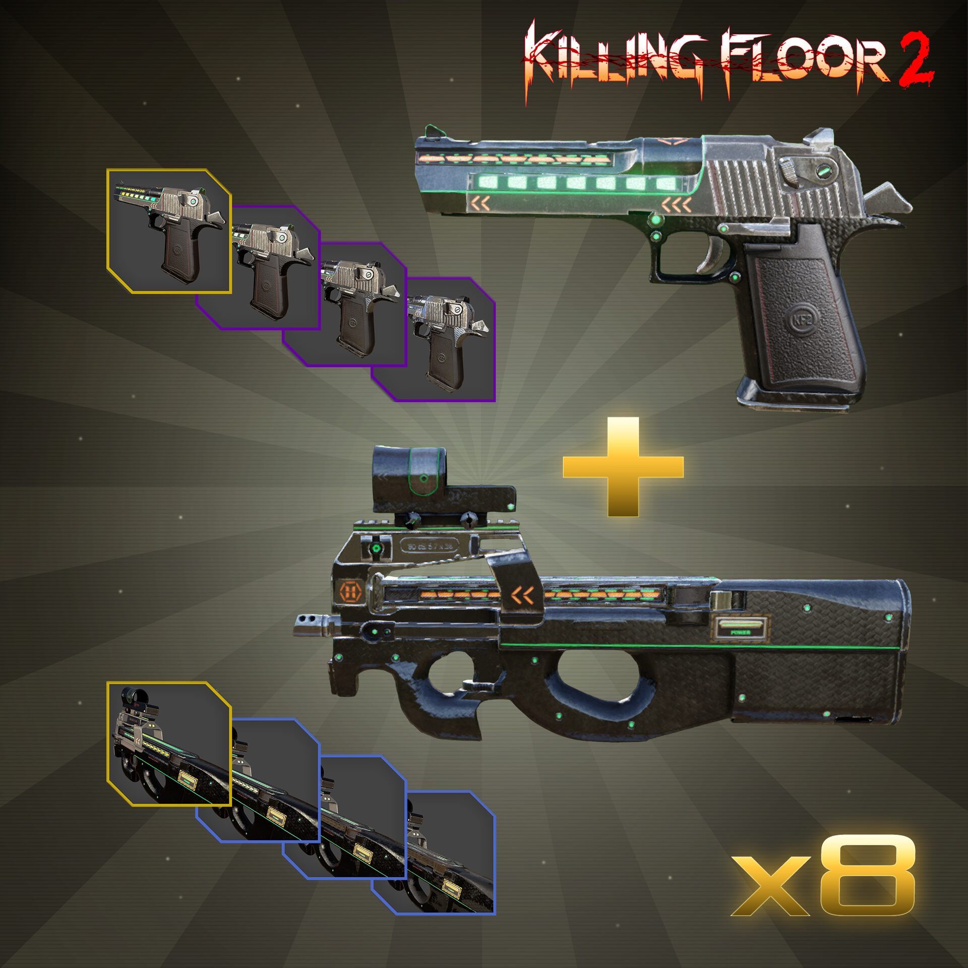 Killing Floor 2  - Jaeger Weapon Skin Double Pack