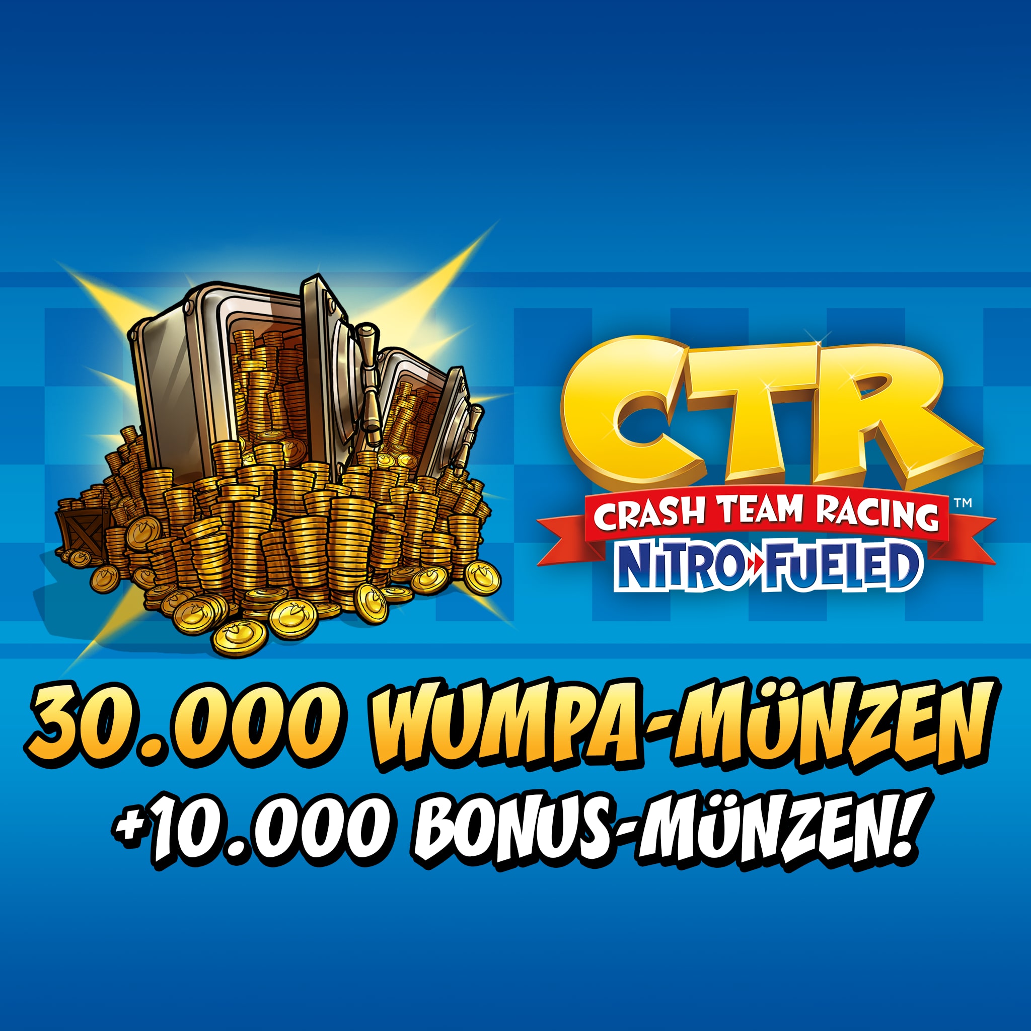 Crash™ Team Racing Nitro-Fueled - 30000 (+10000) Wumpa-Münzen