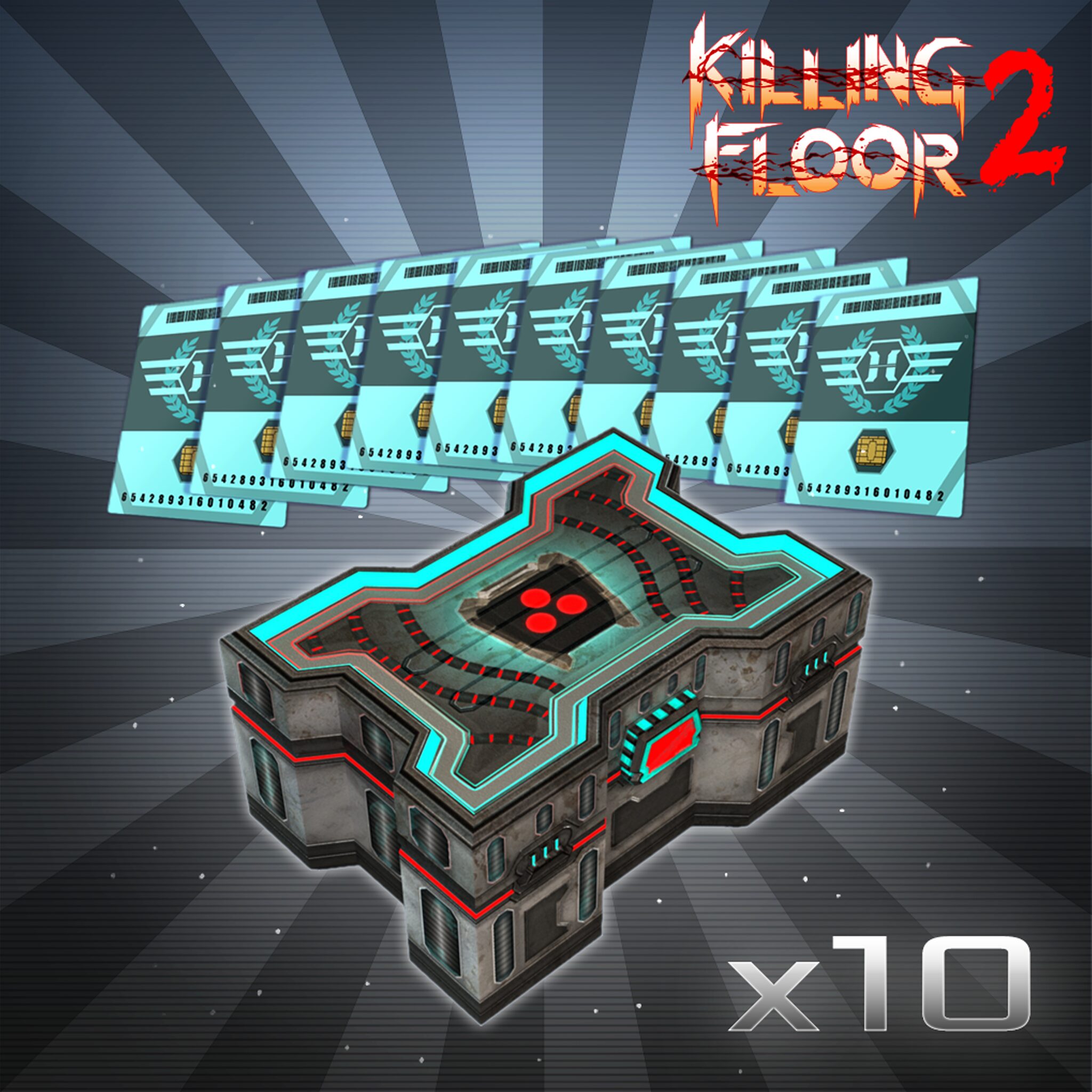 Killing Floor 2 - Horzine-forsyningskasse med utseende | Serie 6 sølvpakke