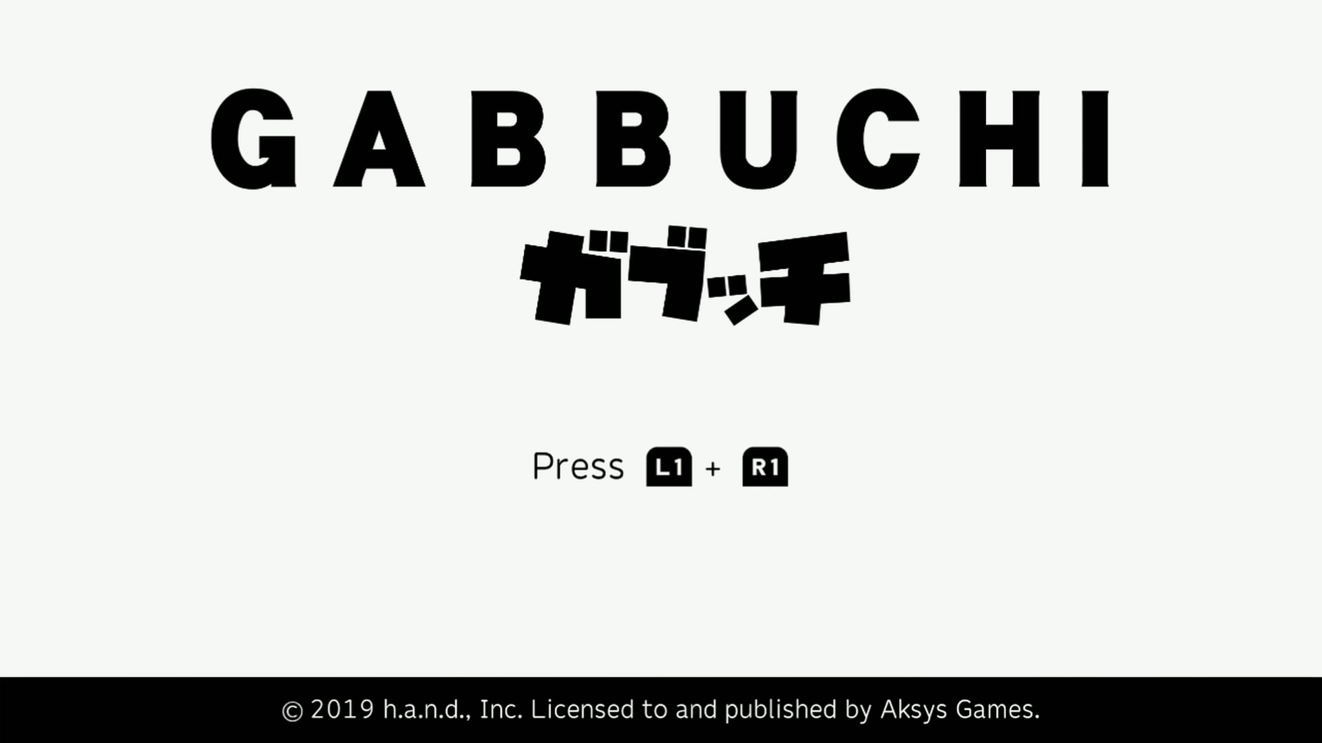#1. Gabbuchi (PlayStation) โดย: Aksys Games