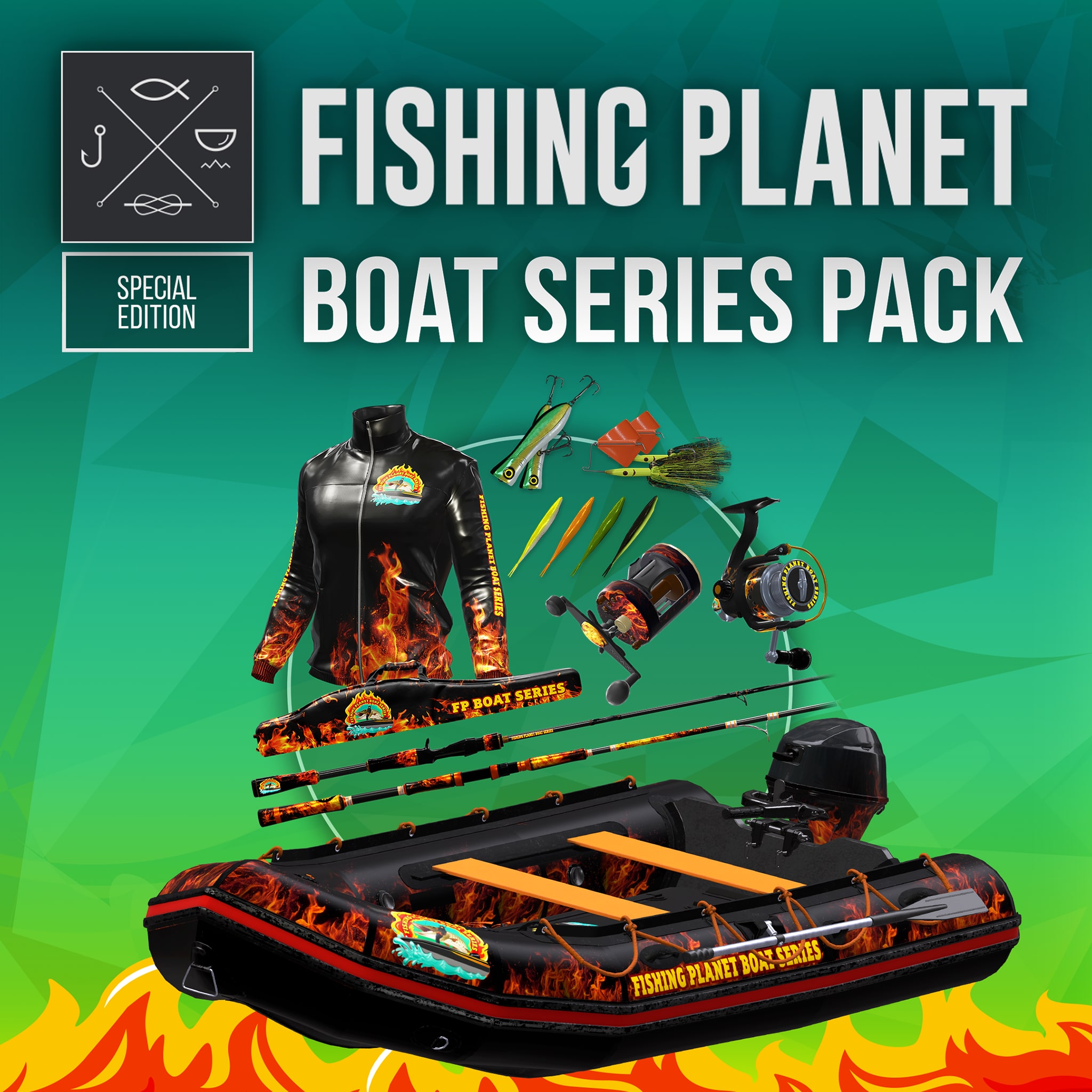is there a 2 person capacity boat fishing planet