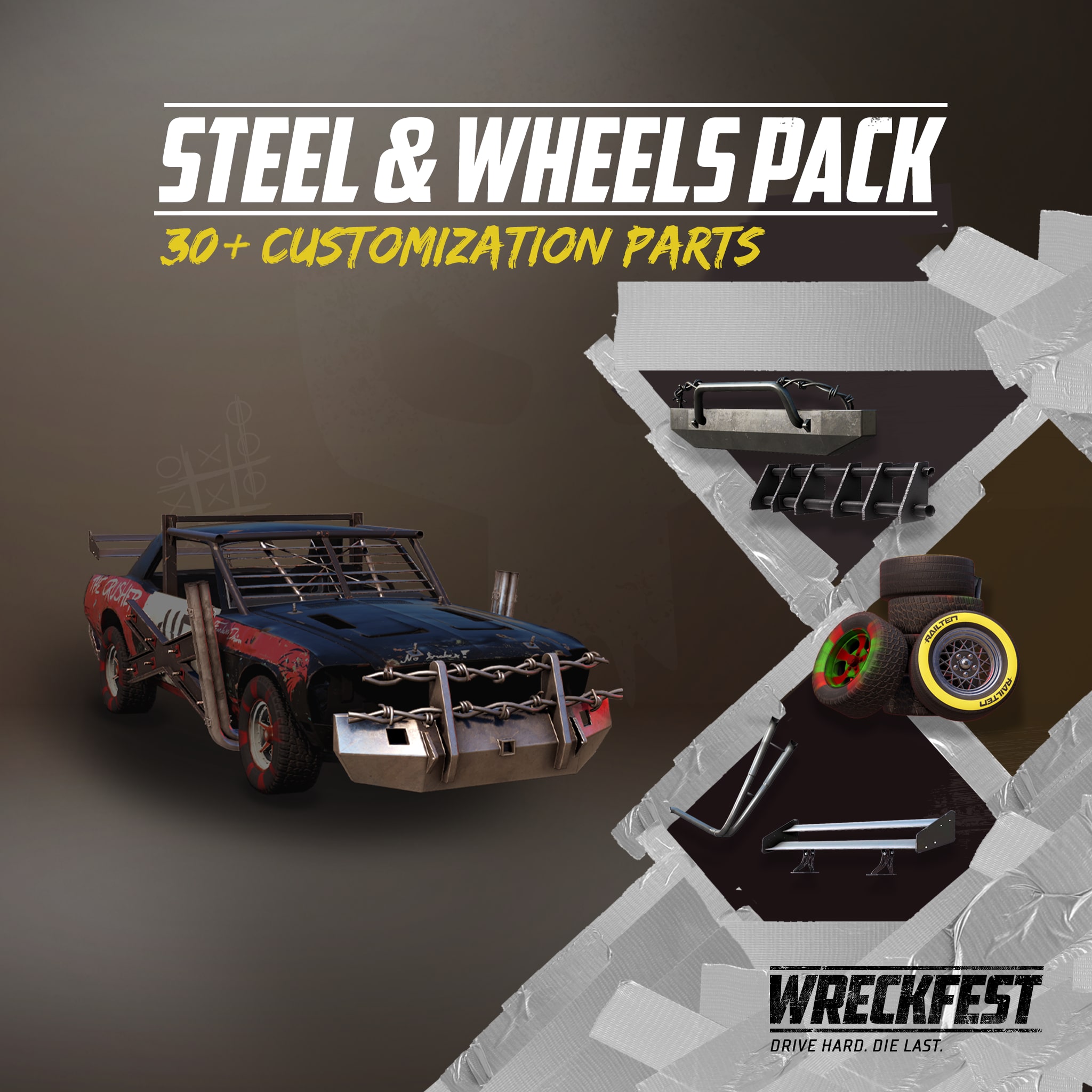 Wreckfest - Steel & Wheels Pack (中日英韩文版)