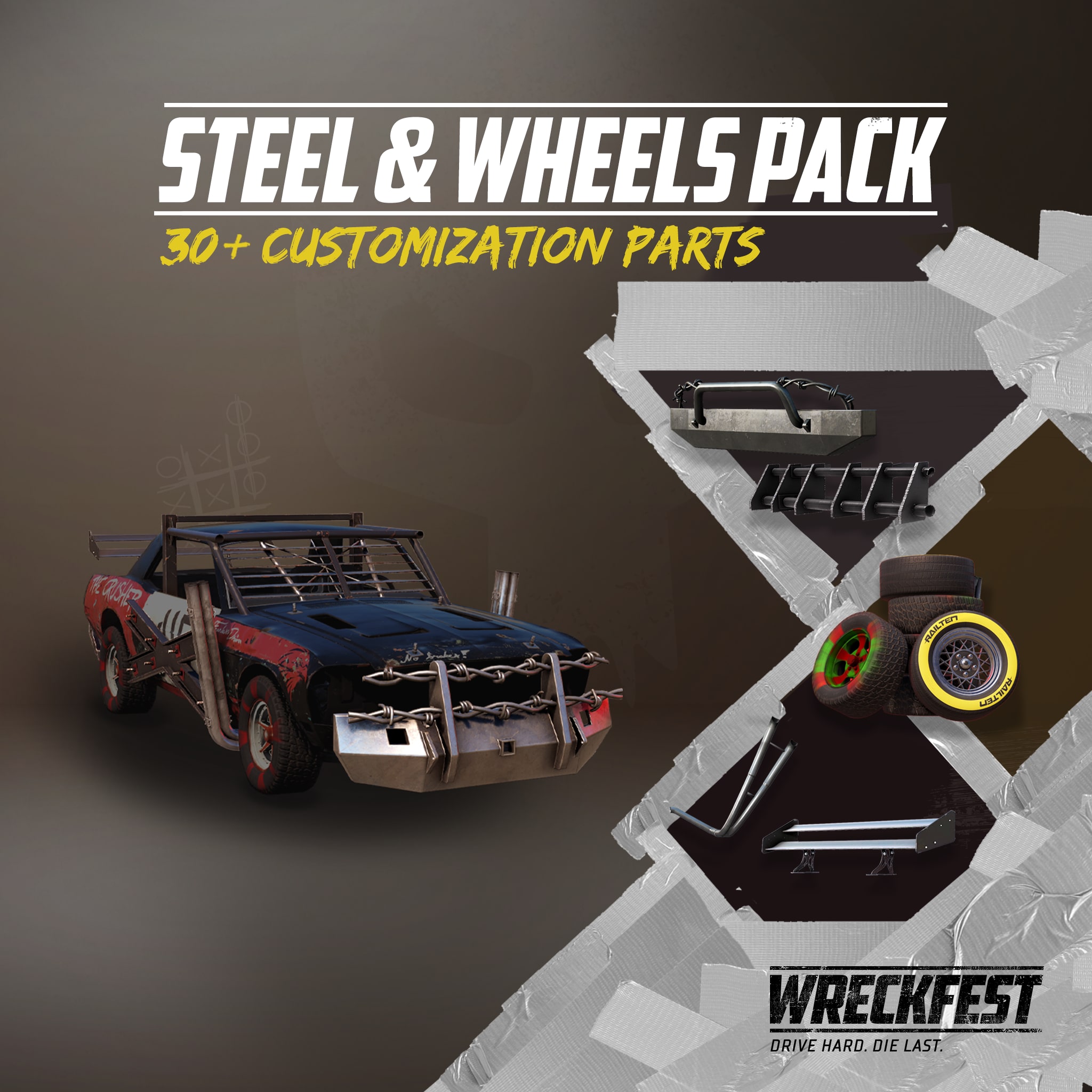 Wreckfest Steel & Wheels Pack（レックフェスト スチール＆ホイールパック）