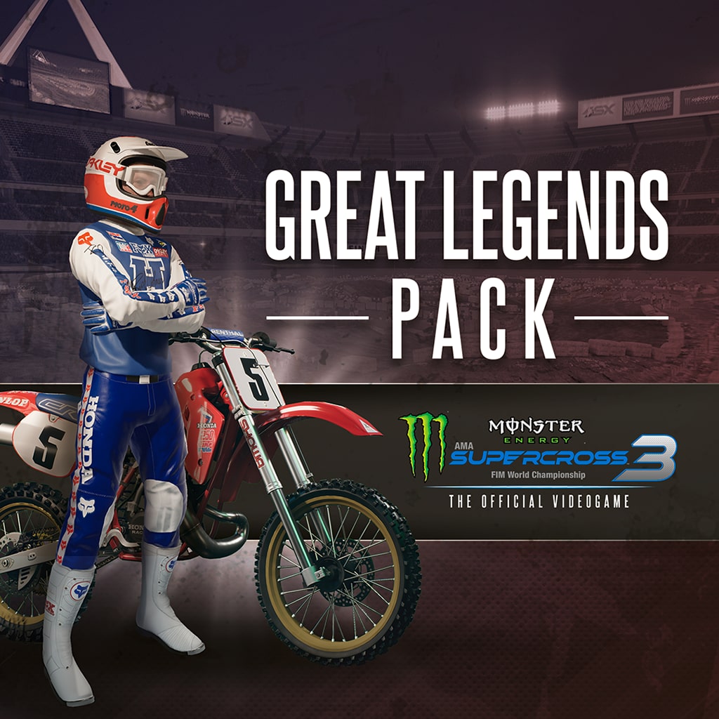 Monster Energy Supercross 3 - Great Legends Pack (English Ver.)