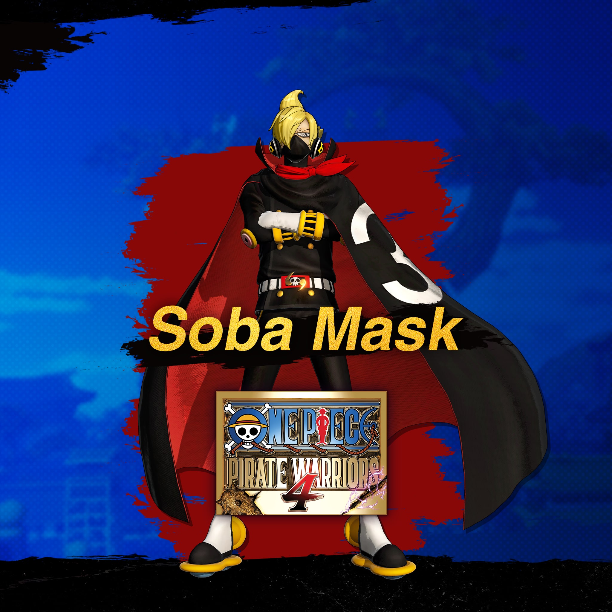 ONE PIECE: PIRATE WARRIORS 4 Sanji Costume 'Soba Mask'