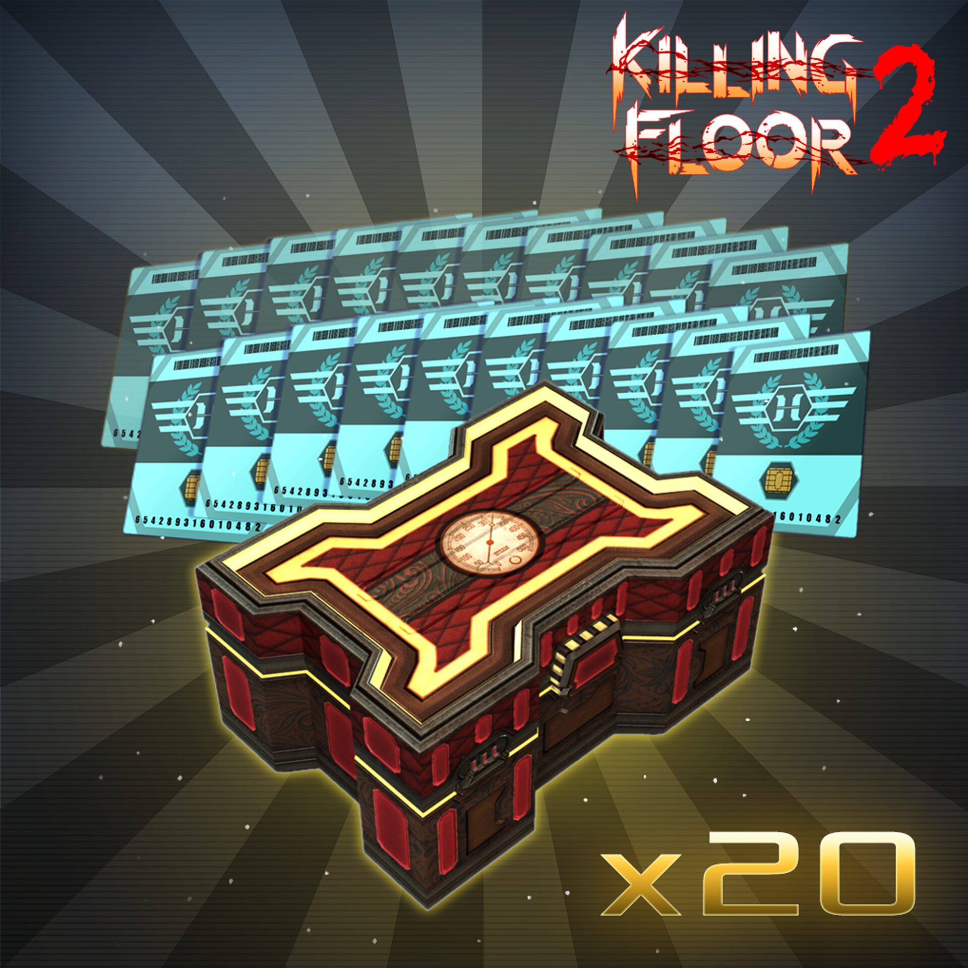 Killing Floor 2 - Horzine Supply Weapon Crate - Series 15 Gold Bundle Pack