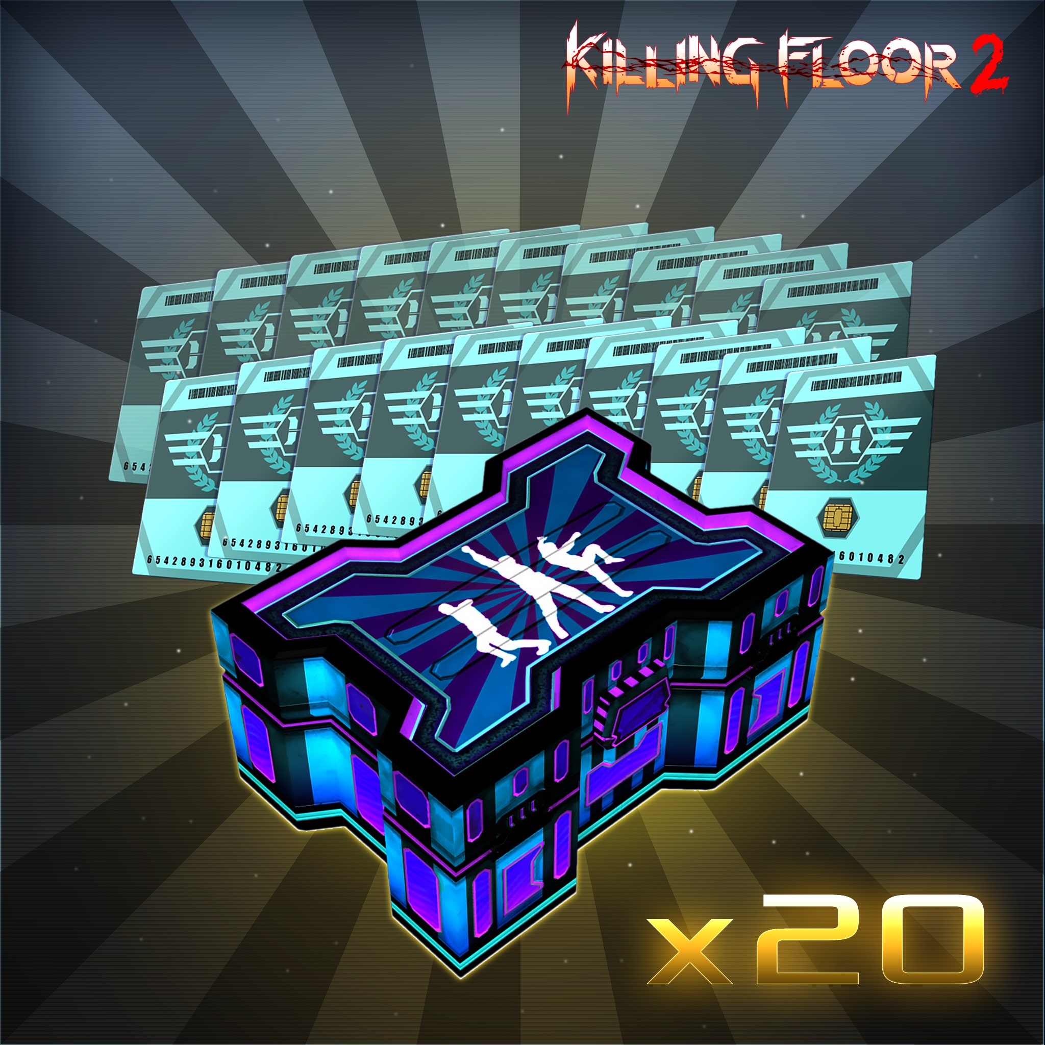 Killing Floor 2 - Horzine Supply Emote Crate - Series 3 Gold Bundle Pack (English/Chinese/Korean Ver.)