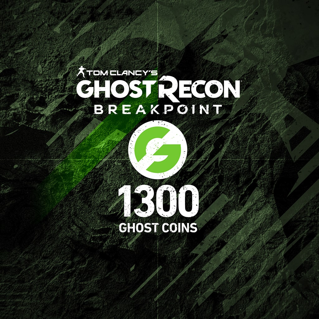 Ghost Recon Breakpoint - 1300 (1200+100 bonus) Ghost Coins (English/Chinese/Korean/Japanese Ver.)