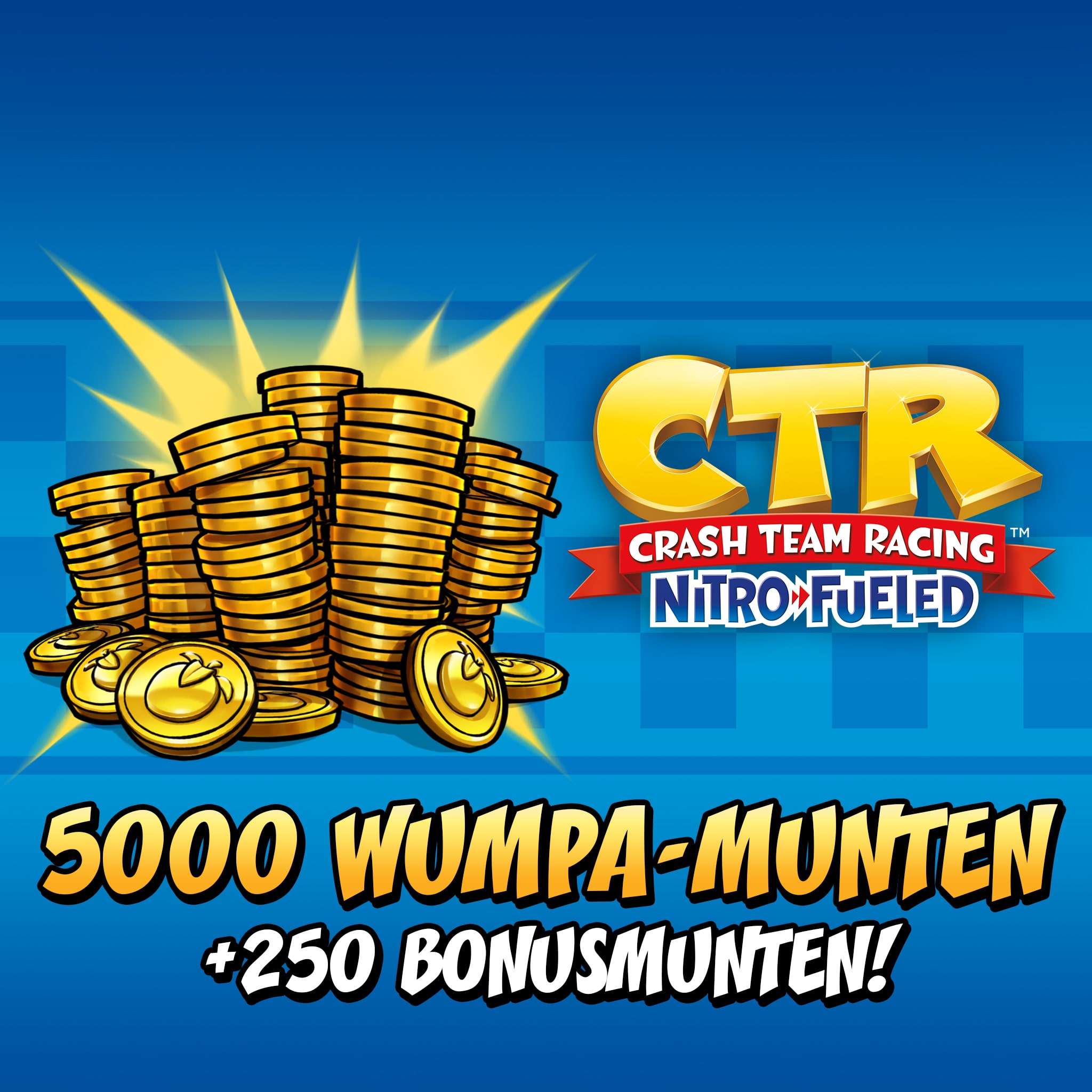 Crash™ Team Racing Nitro-Fueled - 5000 (+250) Wumpa-Munten