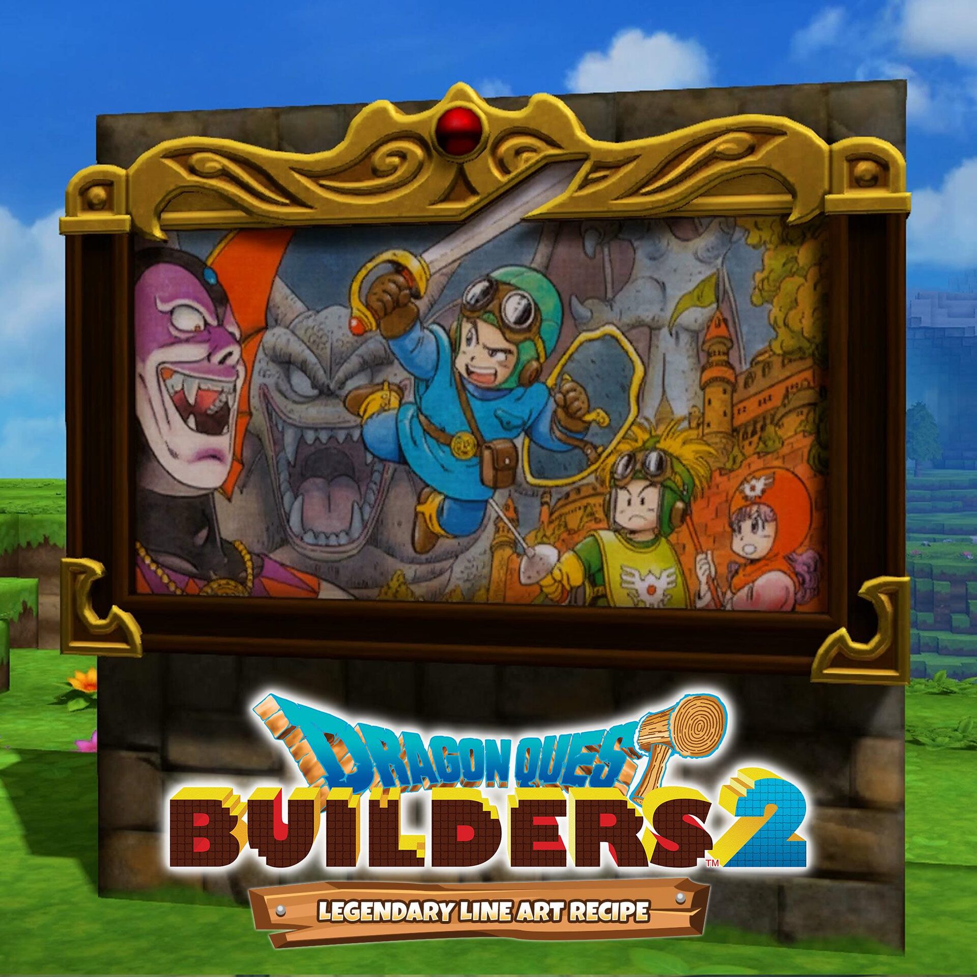 DQB2 - Legendary Line Art Recipe