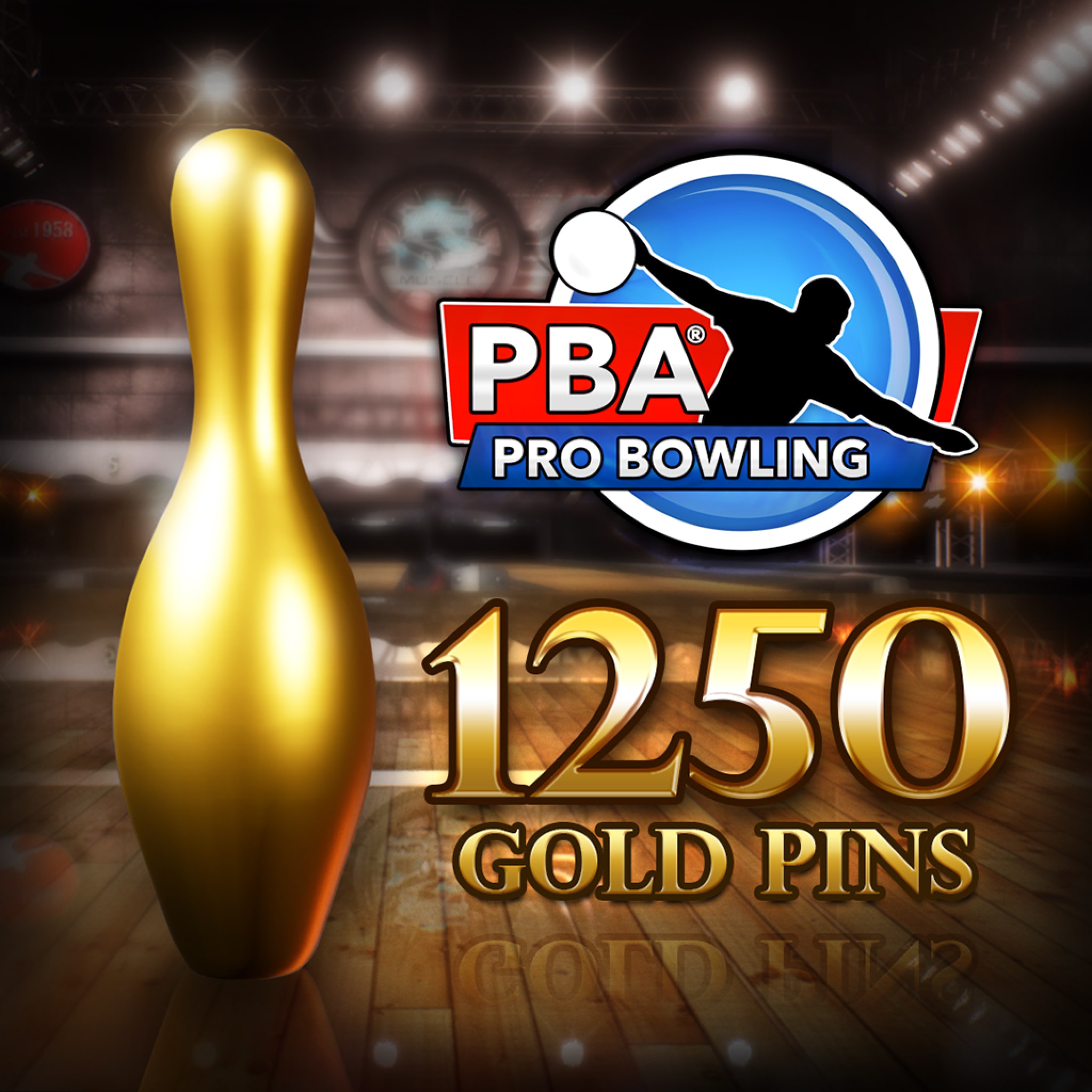 PBA Pro Bowling: 1,250 Gold Pins