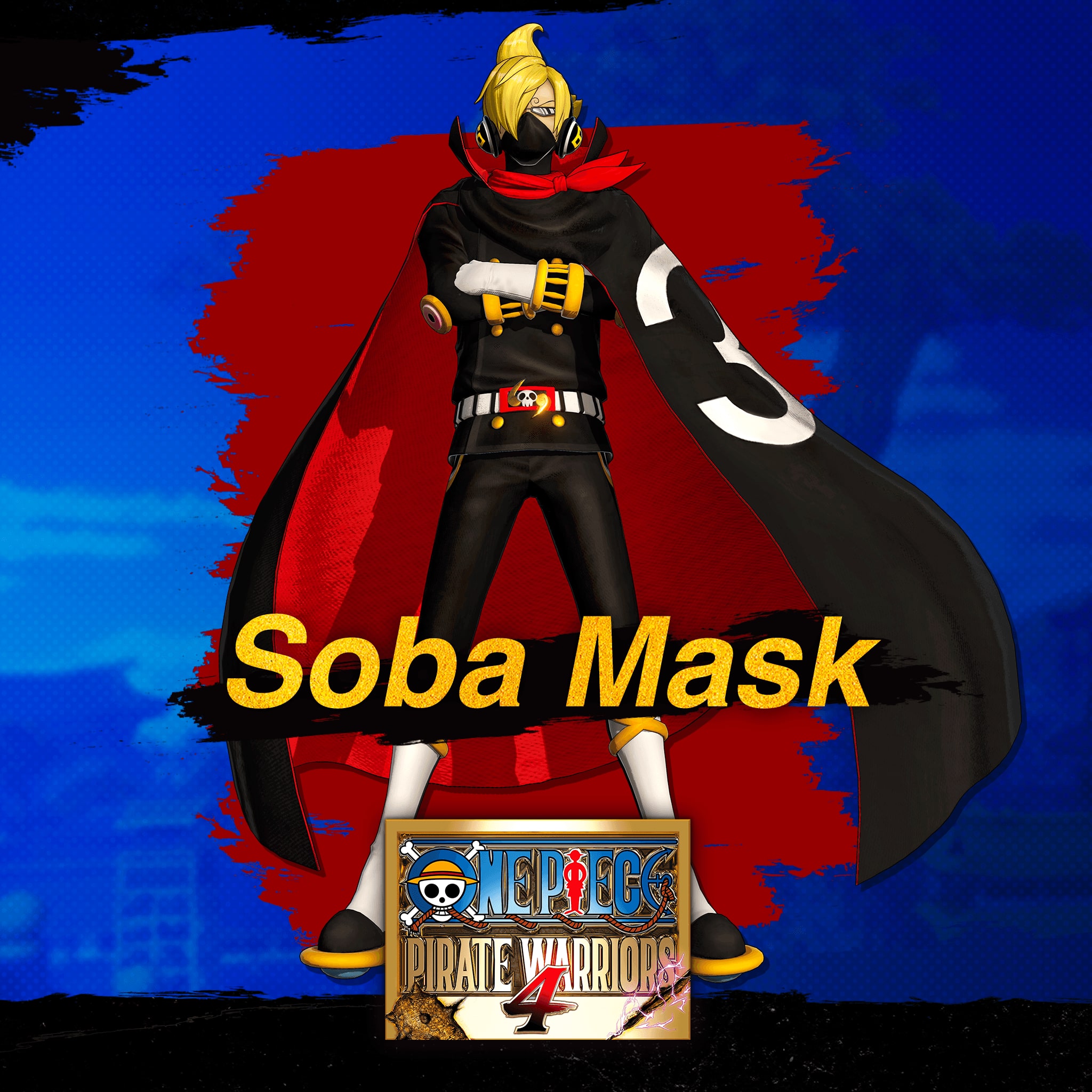 ONE PIECE: PIRATE WARRIORS 4 Sanji Costume 'Soba Mask'