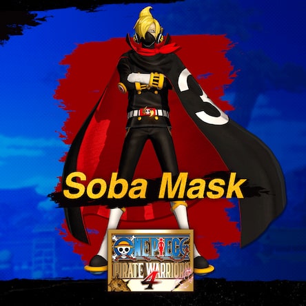 One Piece Pirate Warriors 4 Sanji Costume Soba Mask