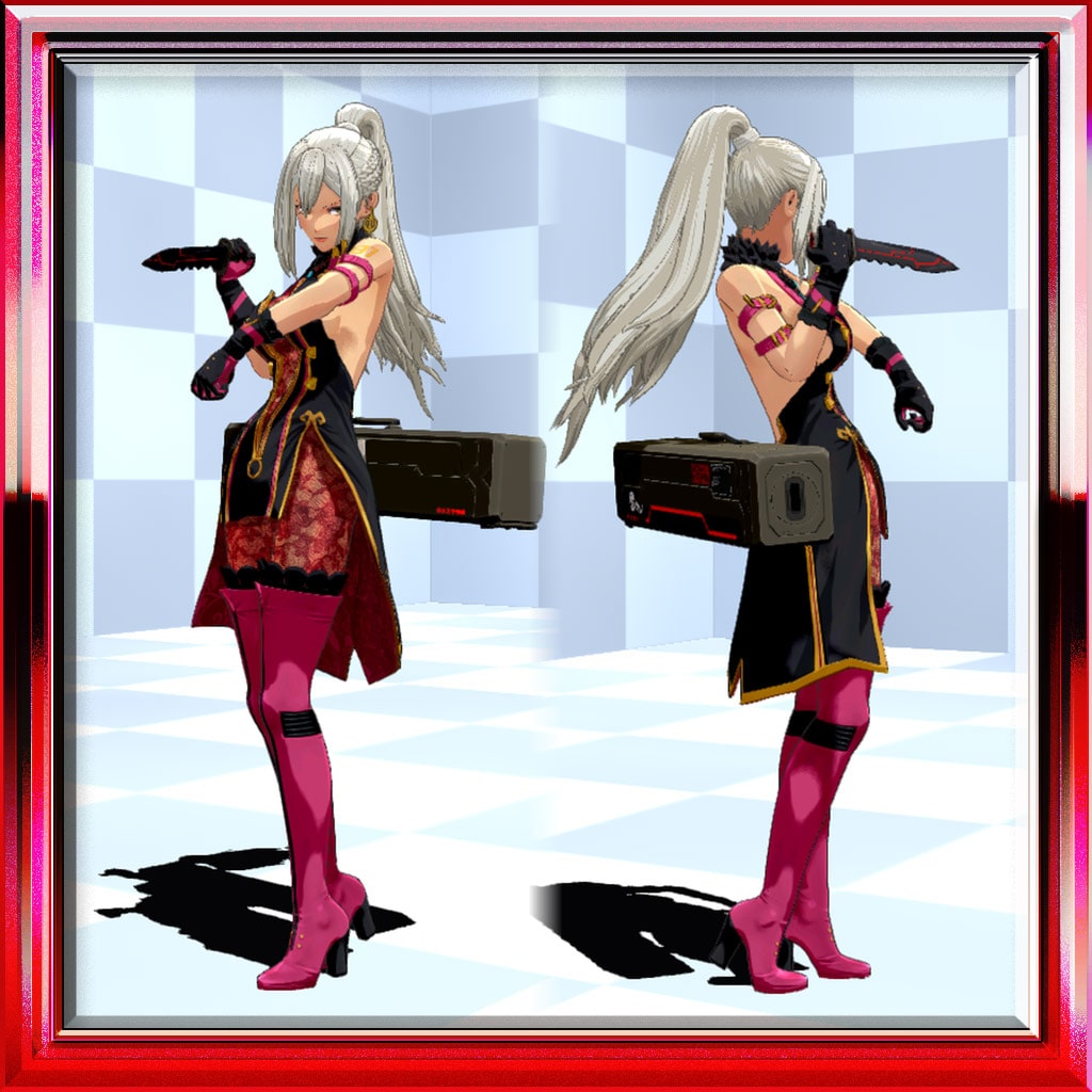 Exclusive Lei Costume: Lei's Spy Dress: Psychedelic Pink (English/Chinese/Korean/Japanese Ver.)