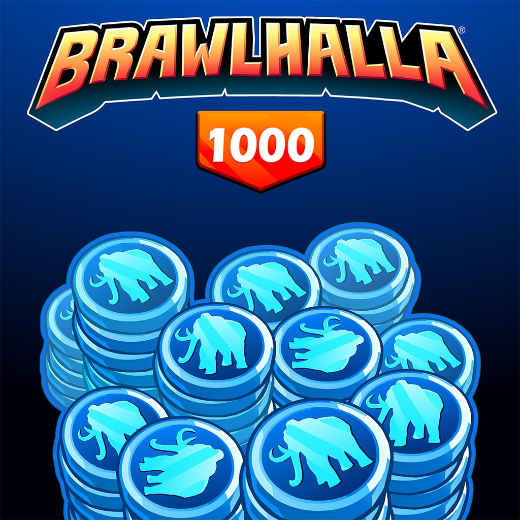 Brawlhalla - 1000 Mammoth Coins (English/Chinese/Korean/Japanese Ver.)