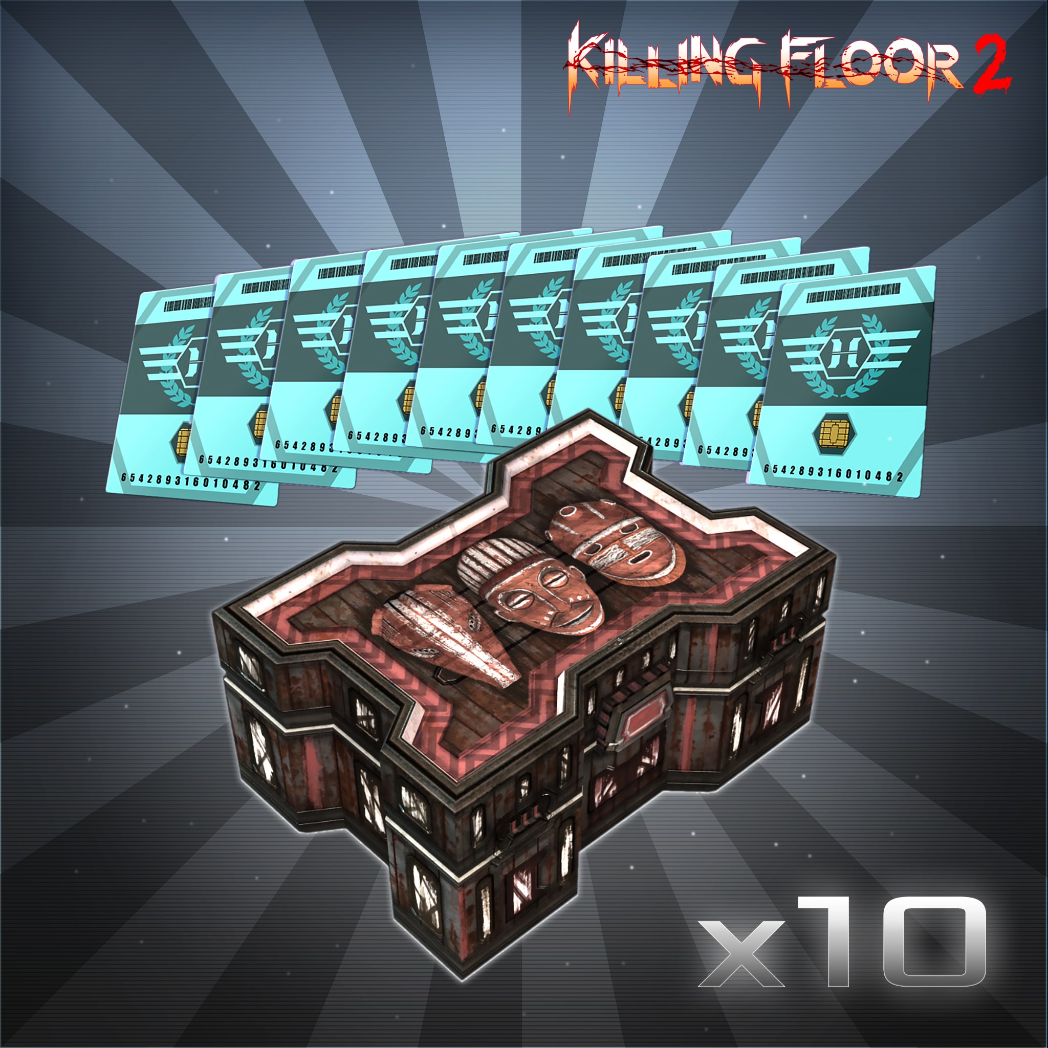 Killing Floor 2 - Cx. de sup. cosméticos Horzine | Cj Série 7 Prata