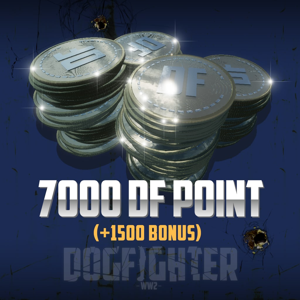 DOGFIGHTER -WW2- 7000 (+1500 BONUS) DF POINT (한국어판)