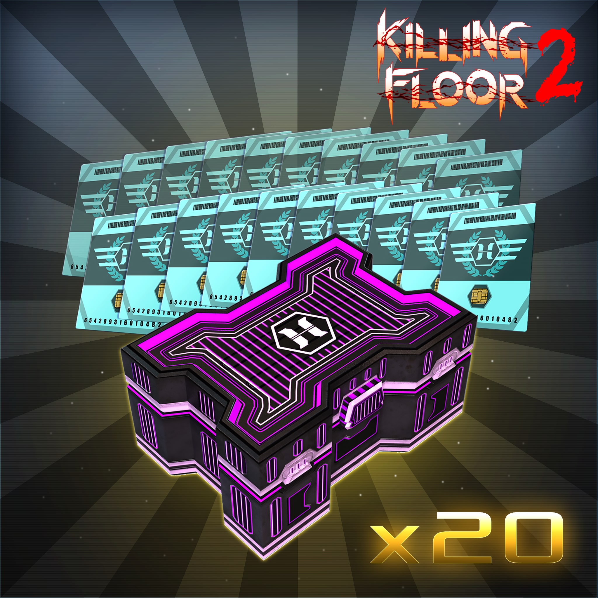 Killing Floor 2 - Horzine-kasse med våpenforsyning | Serie 11 gullpakke