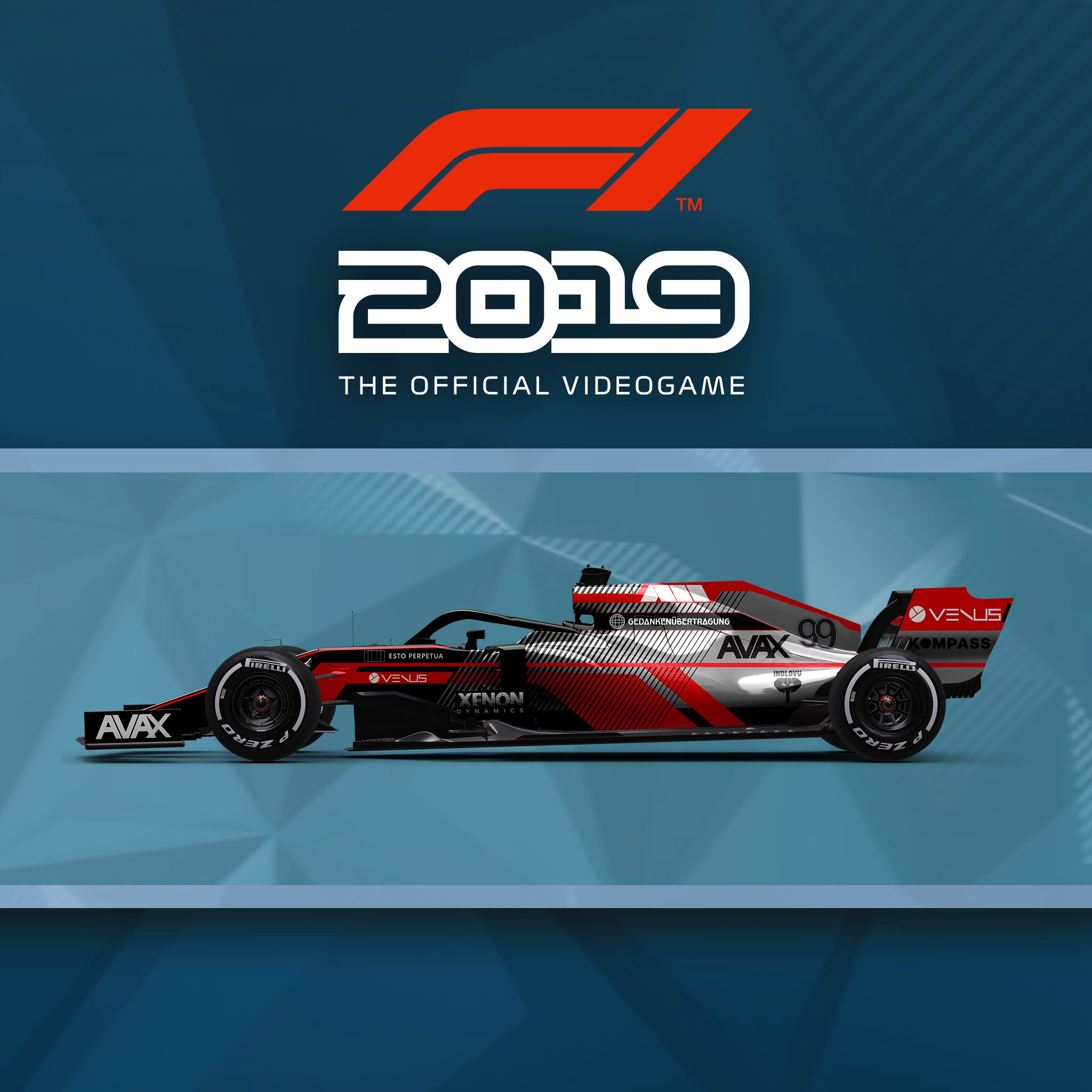 F1® 2019: Car Livery 'AVAX - Pinstripe'