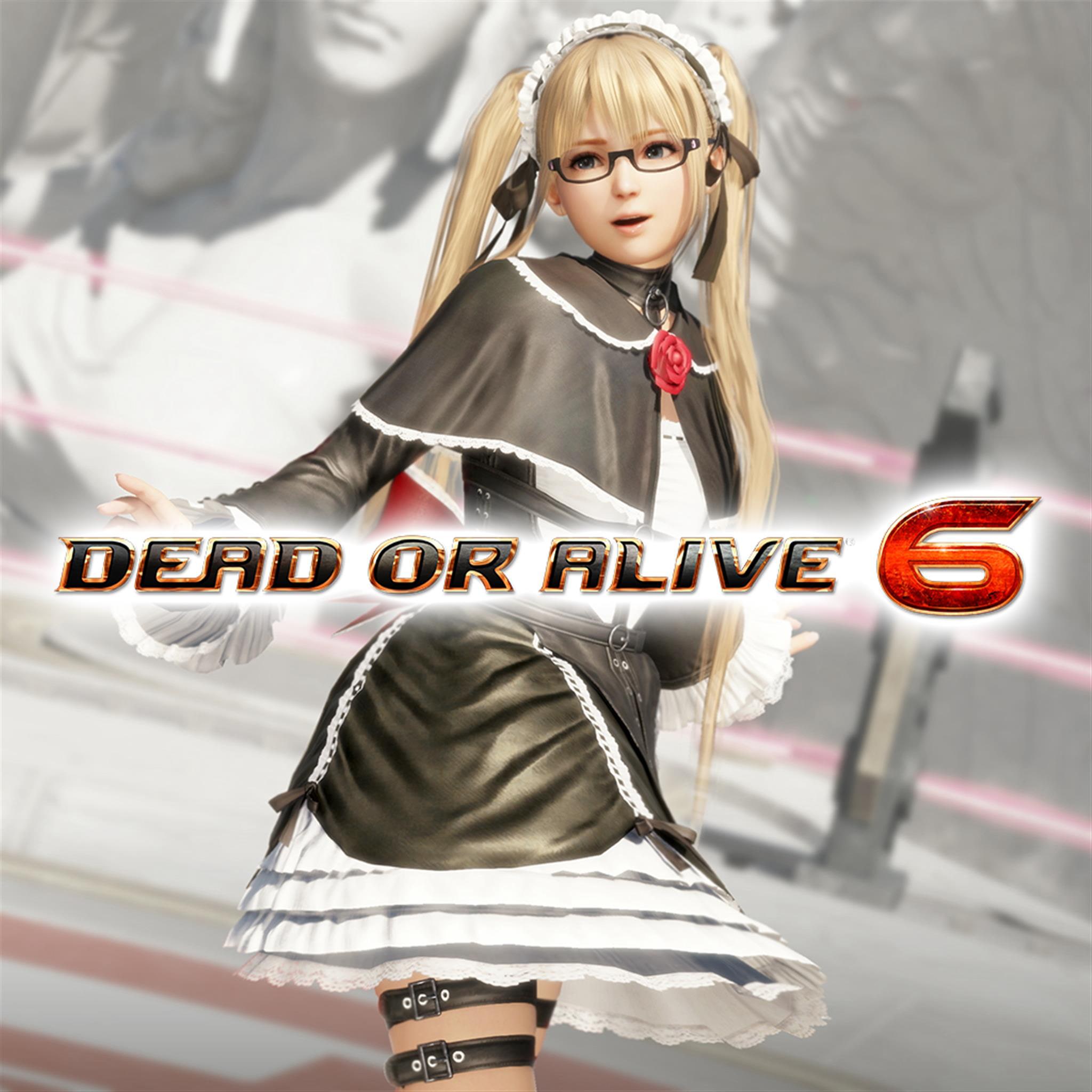DOA6 Marie Rose 'Little' Devil Maid Costume (with glasses)