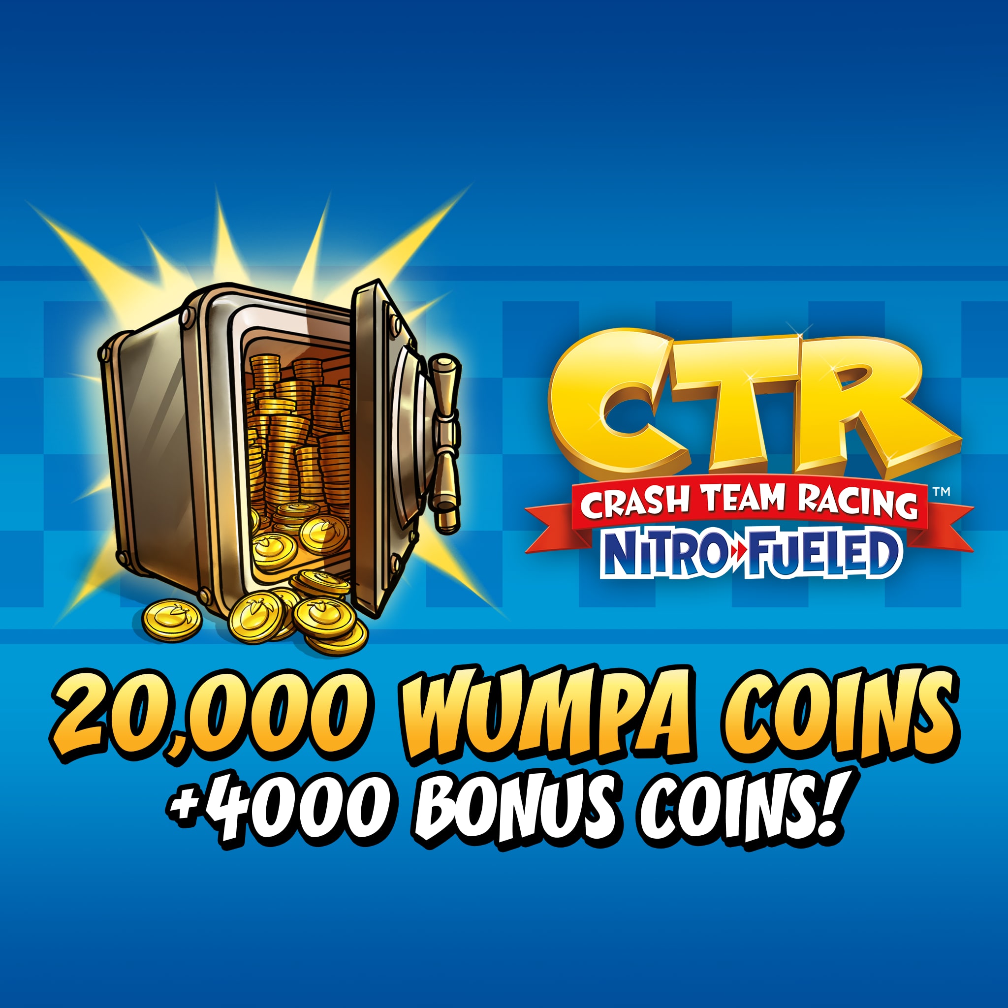 Crash™ Team Racing Nitro-Fueled - 20000 (+4000) Wumpa Coins