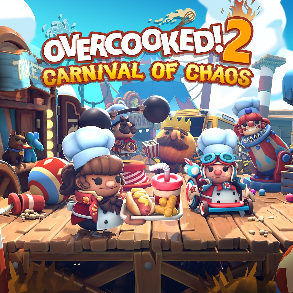 Overcooked! 2 - Carnival of Chaos (English/Chinese/Korean/Japanese Ver.)