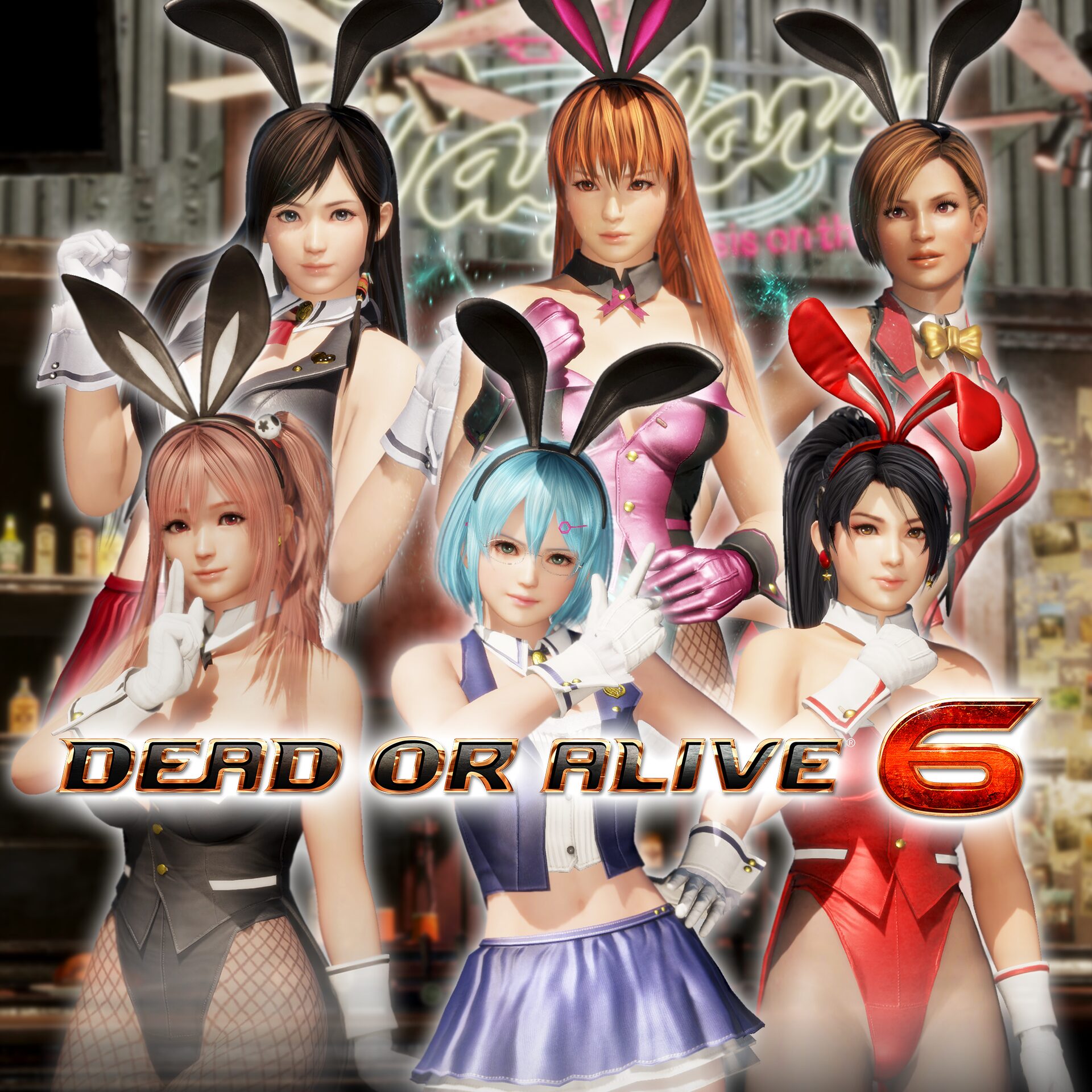 [Revival] DOA6 Sexy Bunny Costume Set