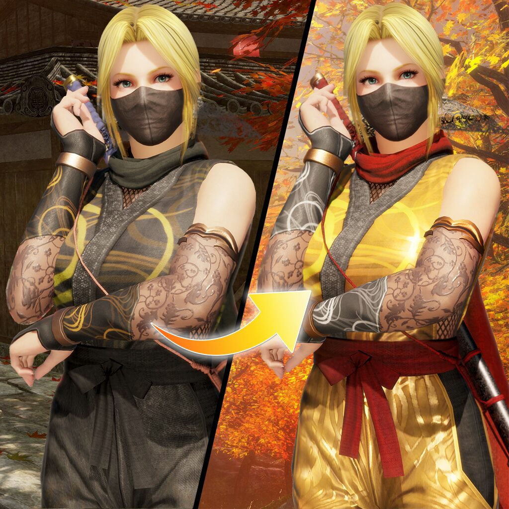 DOA6 Morphing Ninja Costume - Helena (English/Chinese/Korean/Japanese Ver.)
