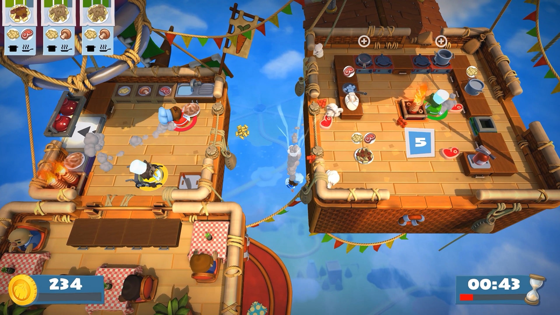 Overcooked 1 e 2! Ps4 - Aluguel Mídia Primária - 10 Dias