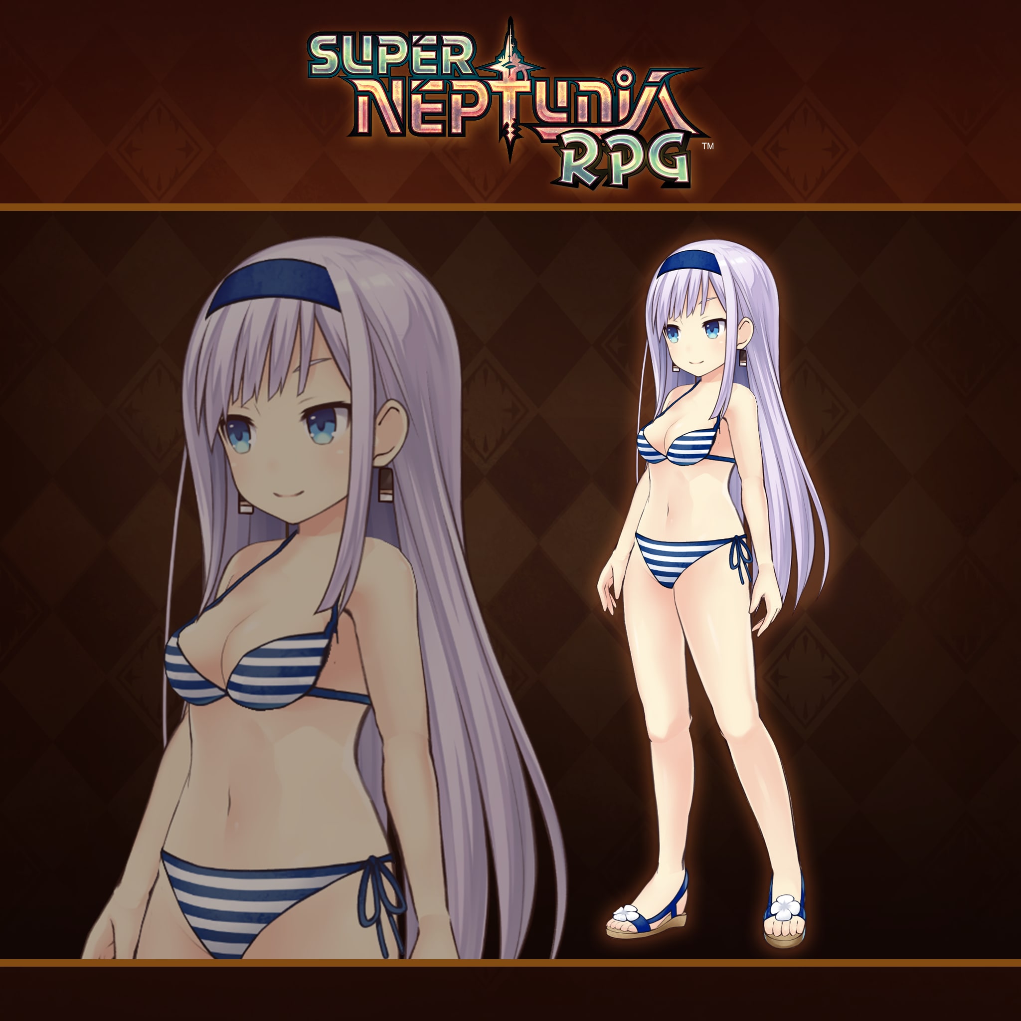 Super Neptunia RPG - Chrome Swimsuit Outfit