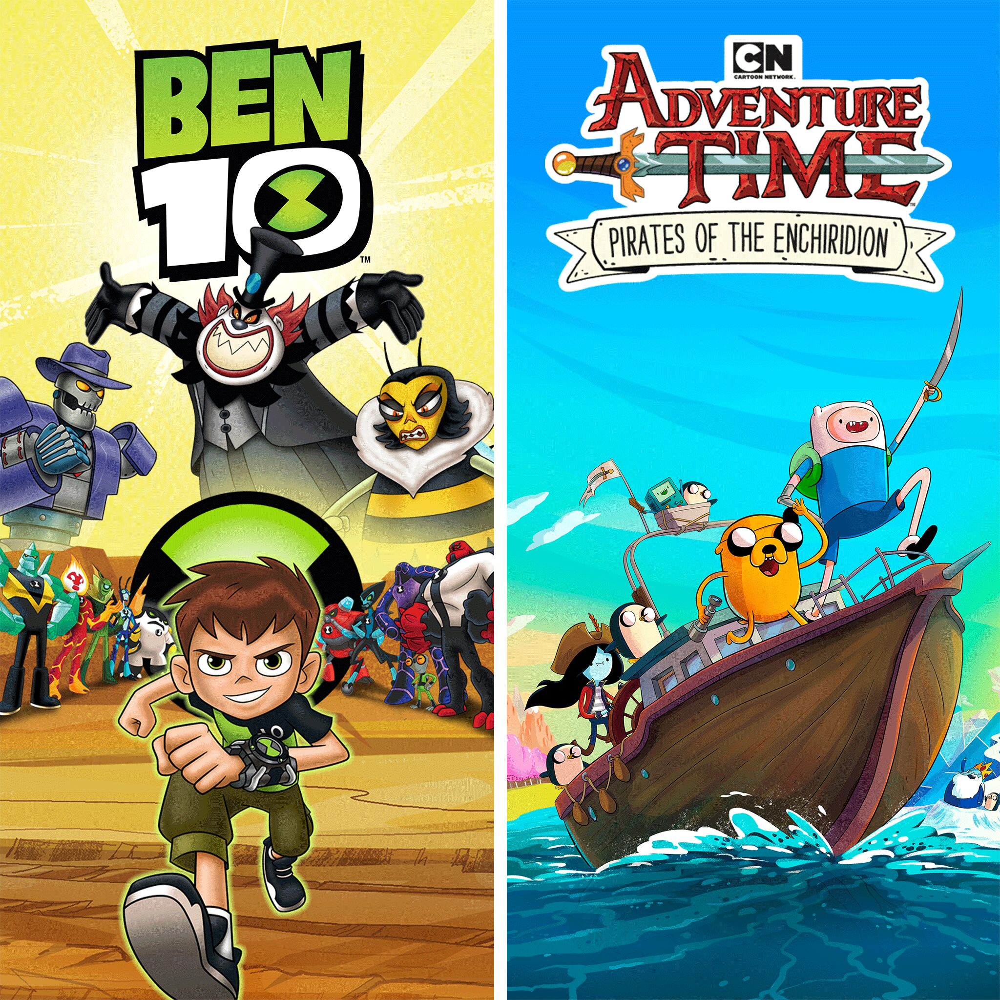 Ben 10 and Adventure Time