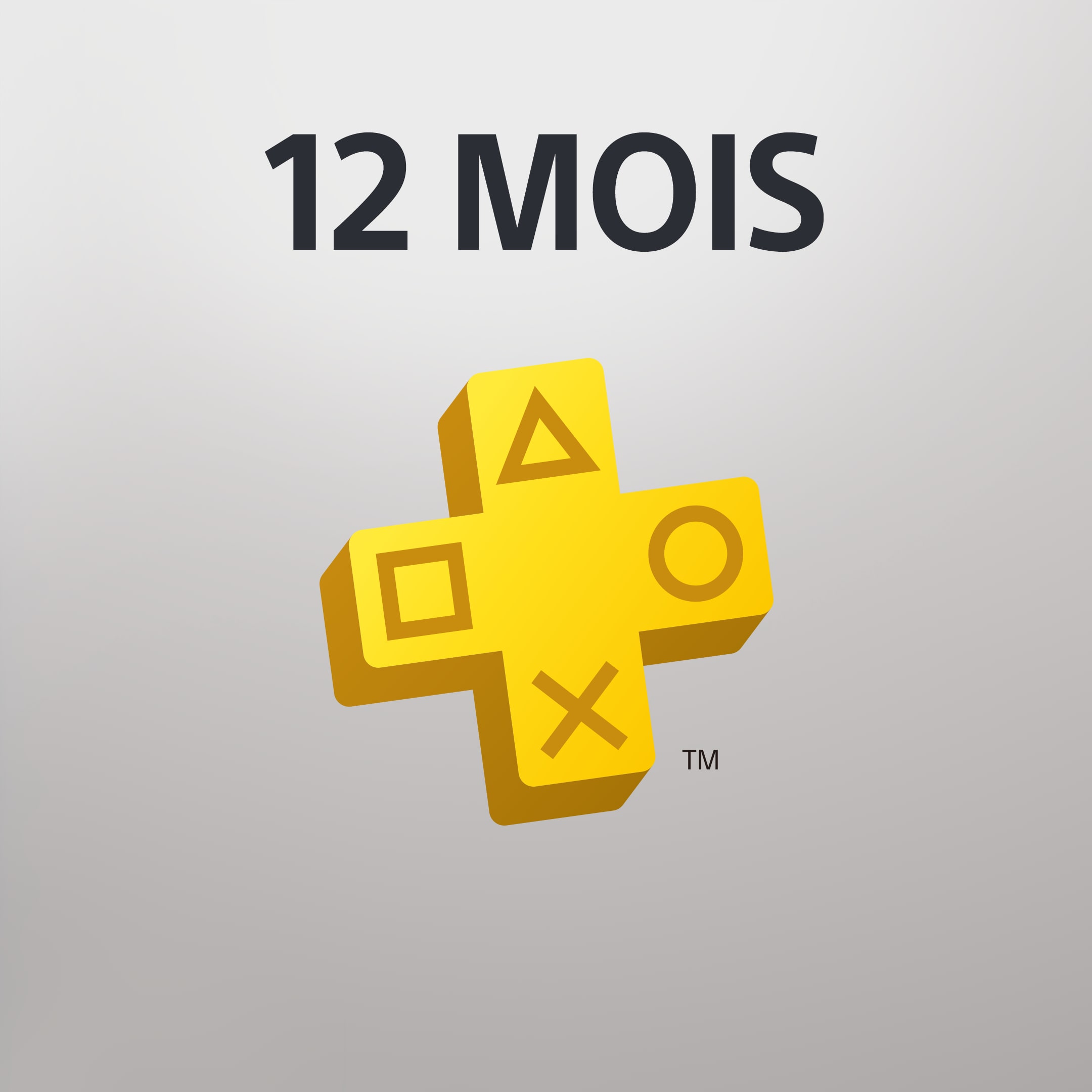 PlayStation Plus : abonnement de 12 mois