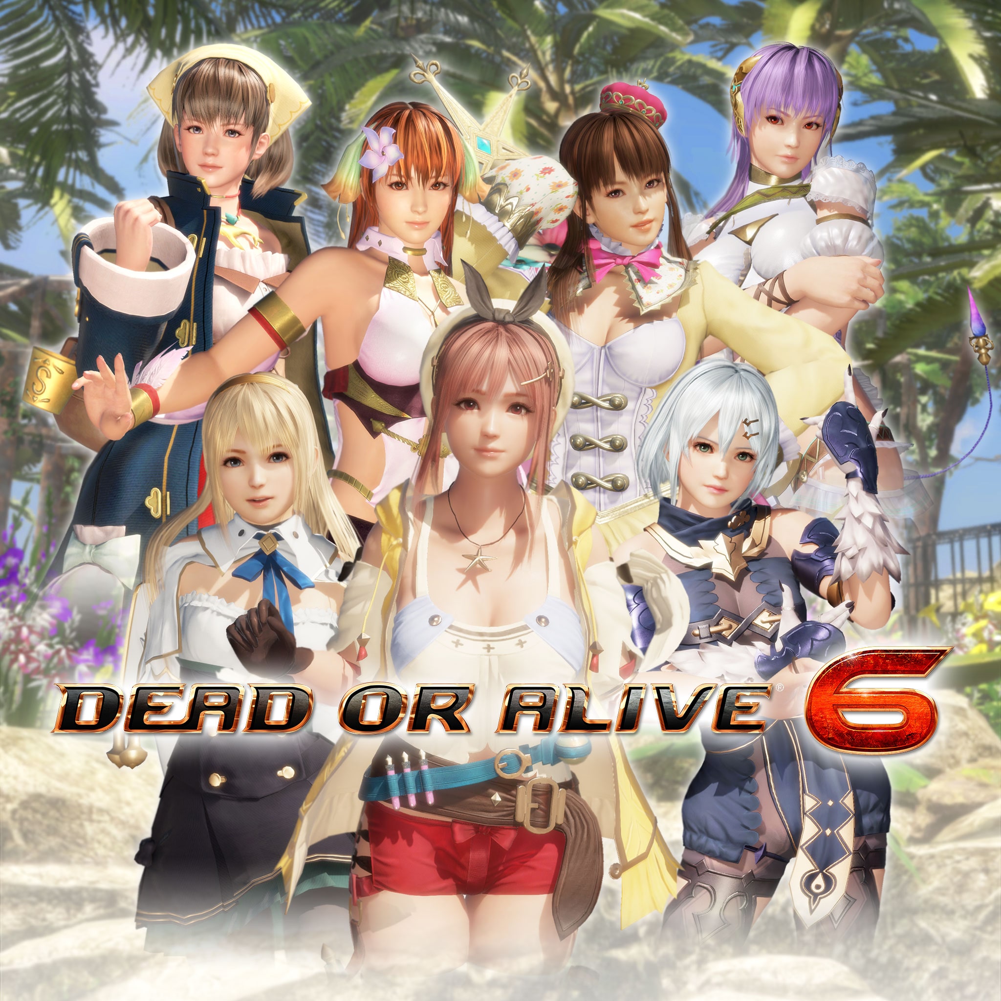 Conjunto de trajes colaboración Atelier Ryza + Gust de DOA6