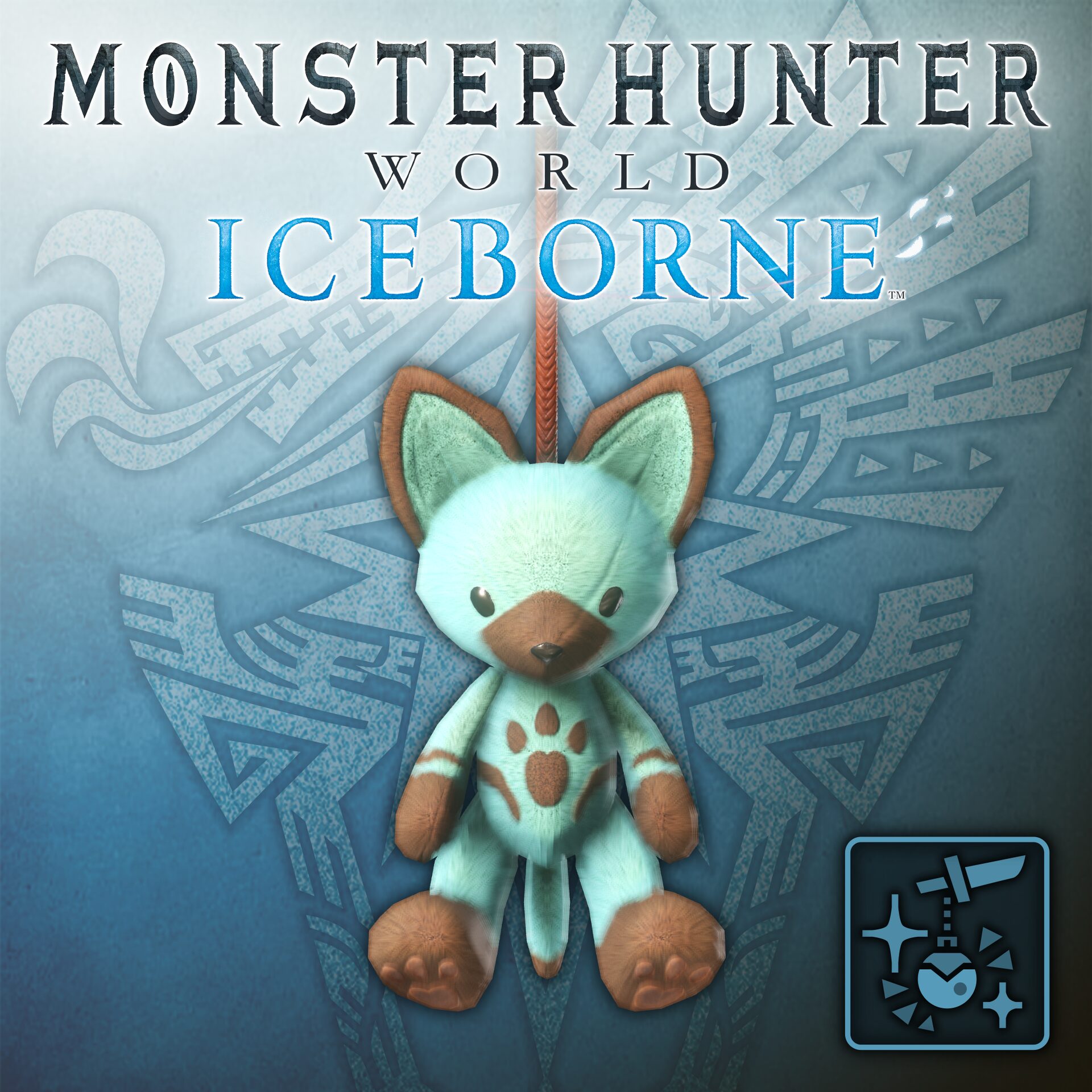 Pendant: Mint Felyne Teddy