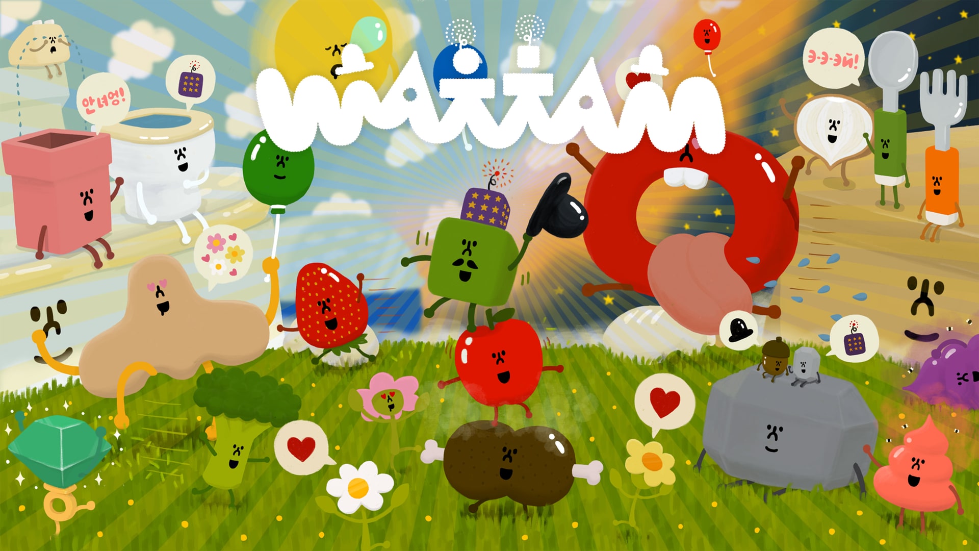 Wattam (English/Chinese/Korean/Japanese Ver.)