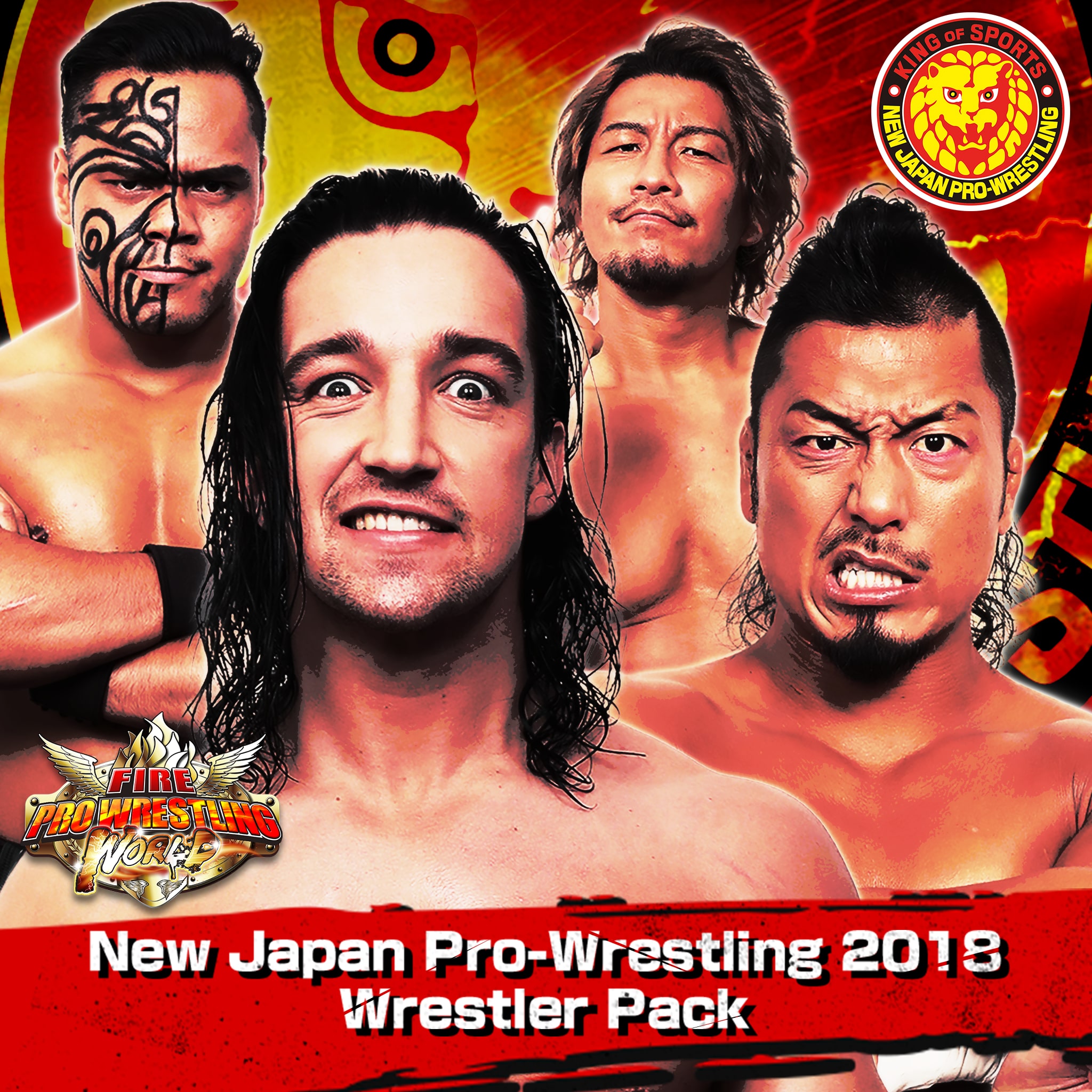 New Japan Pro-Wrestling 2018 Wrestler Pack