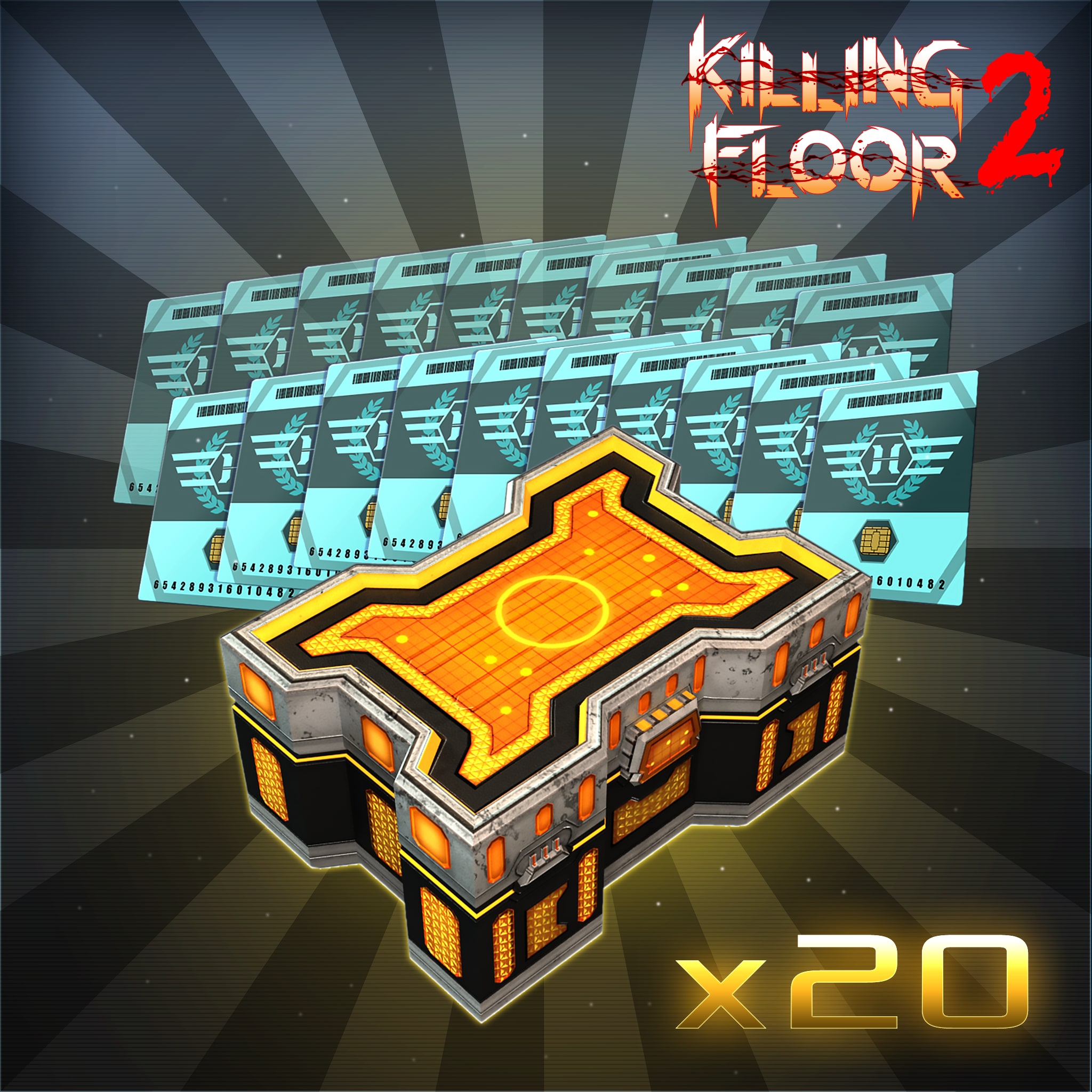 Killing Floor 2 - Caisse d'armes Horzine | Pack or Série 16