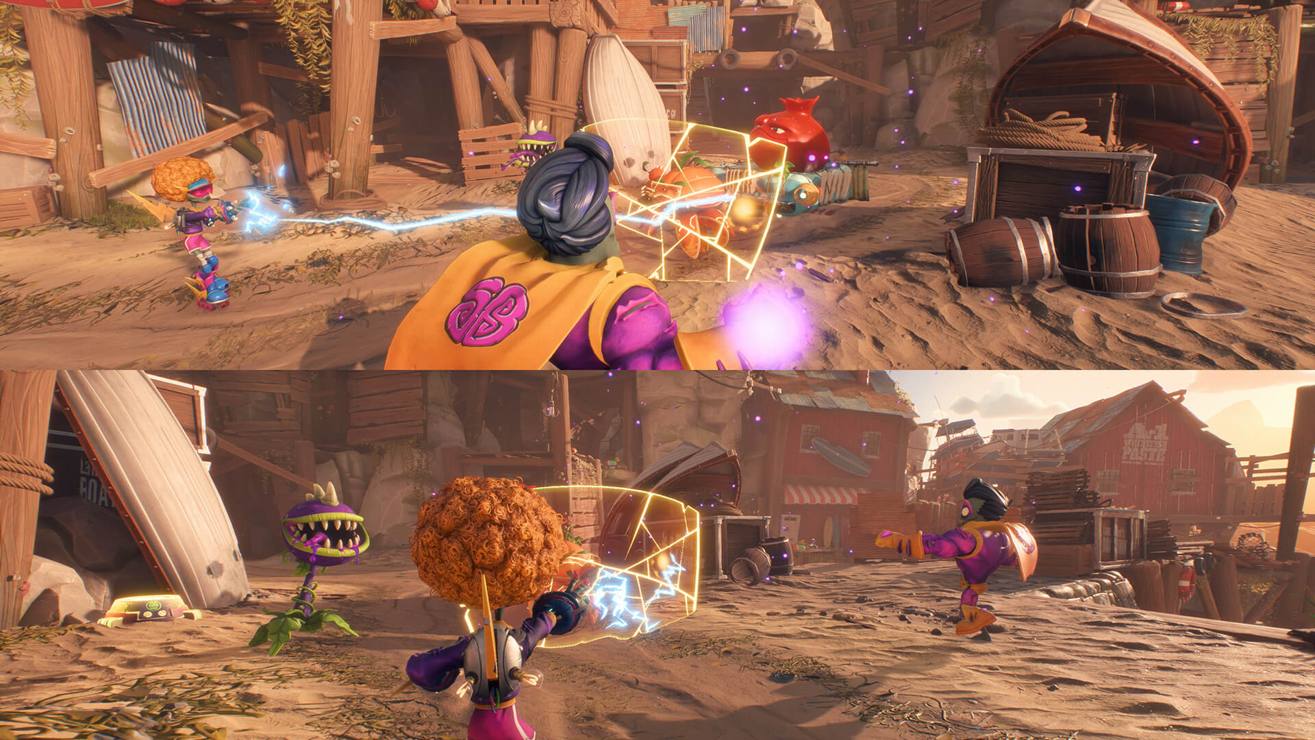 Plants vs zombies: a batalha do vizinho ps4 jogos playstation 4