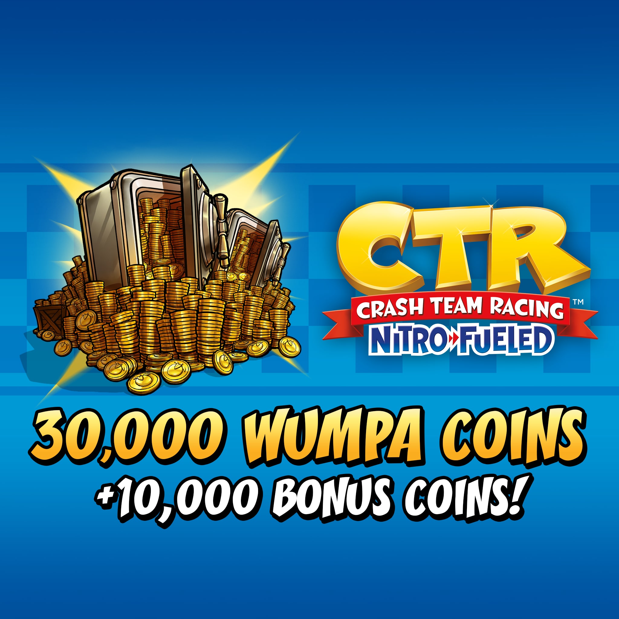 Crash™ Team Racing Nitro-Fueled - 30000 (+10000) Wumpa Coins