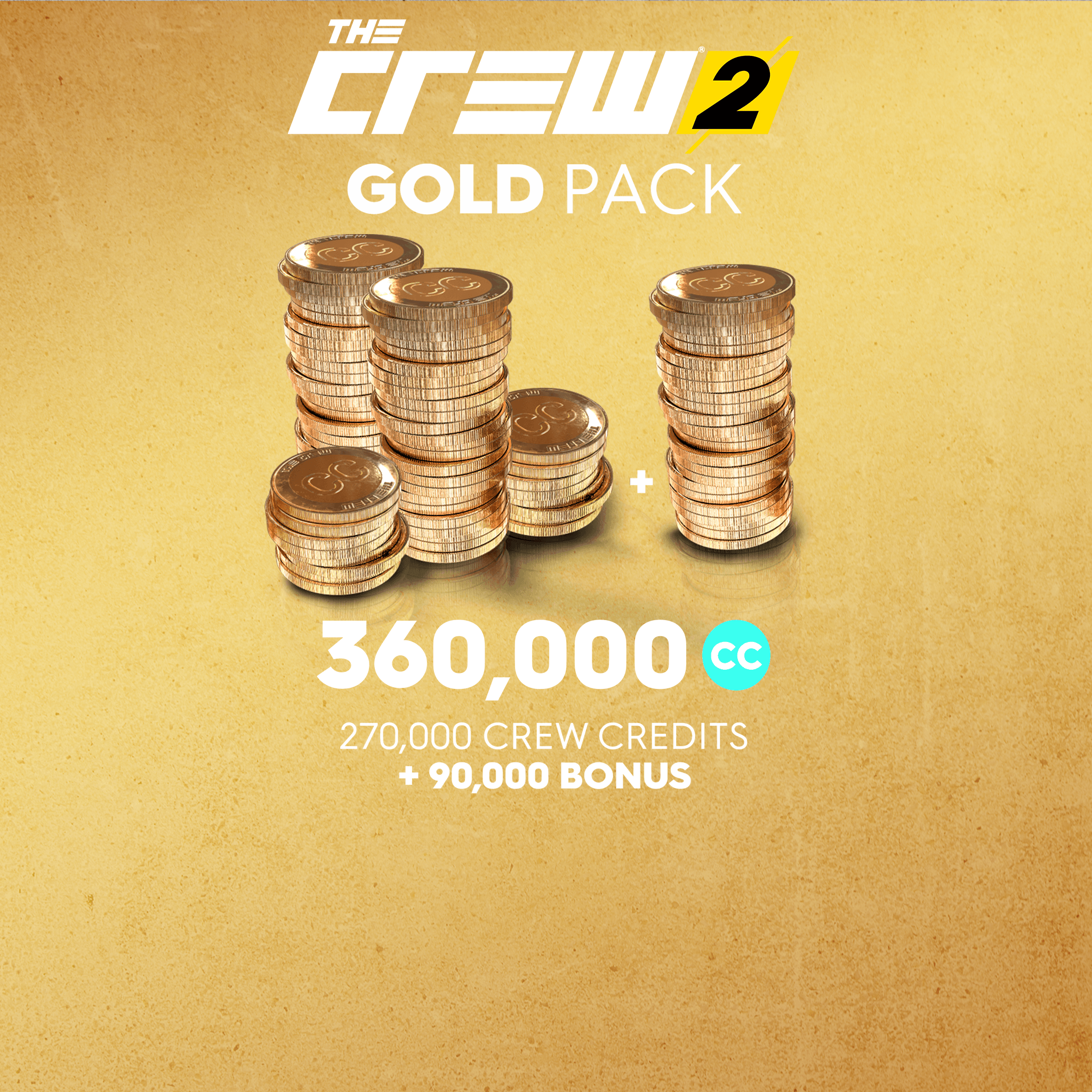 The Crew® 2 Gold Credits Pack (270,000 + 90,000 bonus)