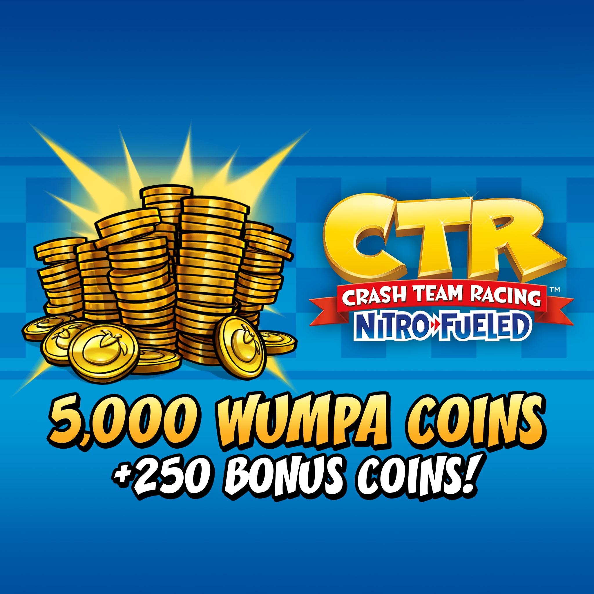 Crash™ Team Racing Nitro-Fueled: 5000 monedas Wumpa (+250)