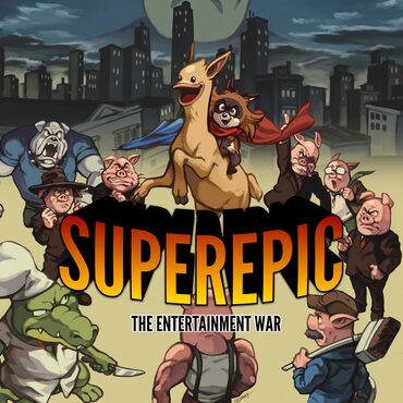 SuperEpic: The Entertainment War cover image