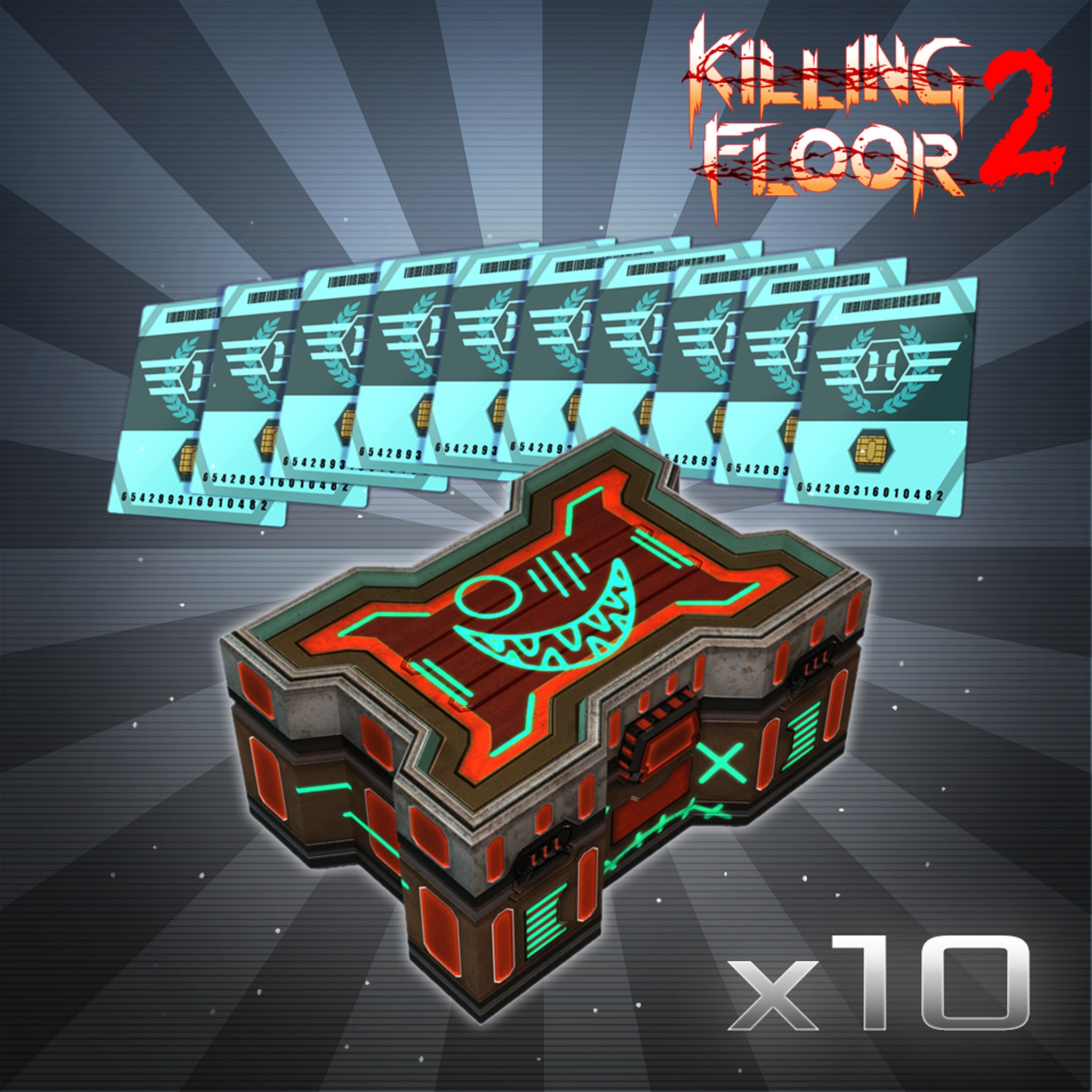 Killing Floor 2 - Horzine Supply Cosmetic Crate - Series 10 Silver Bundle Pack