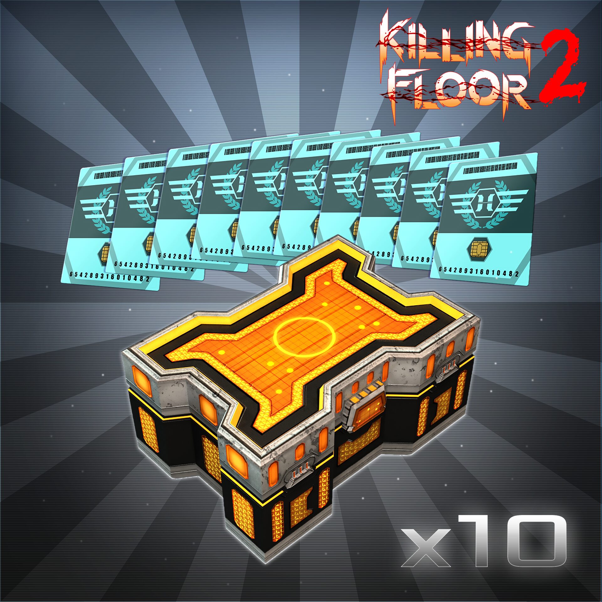Killing Floor 2 - Horzine Supply Weapon Crate - Series 16 Silver Bundle Pack