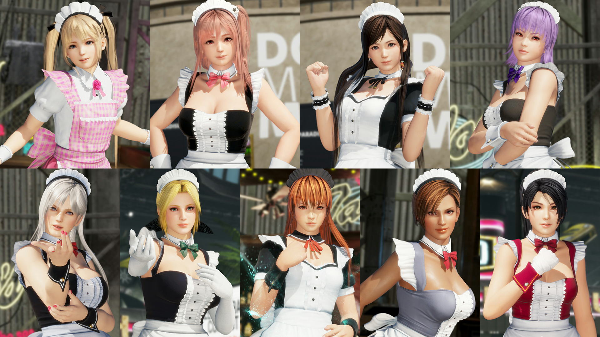 Revival Doa6 Maid Costume Set Price