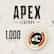 Apex Legends™ – 1,000 Apex Coins (English/Chinese/Korean Ver.)