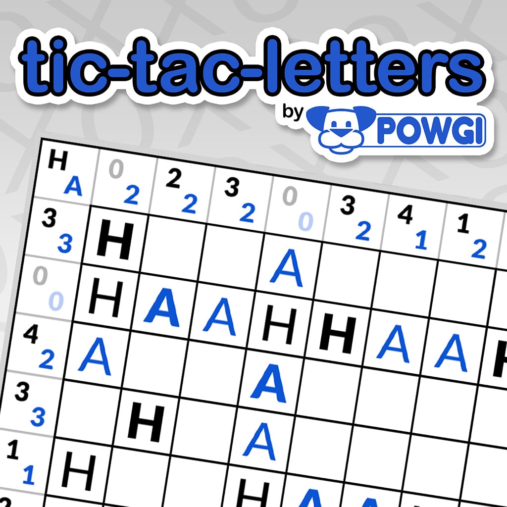 Tic-Tac-Letters by POWGI (영어판)